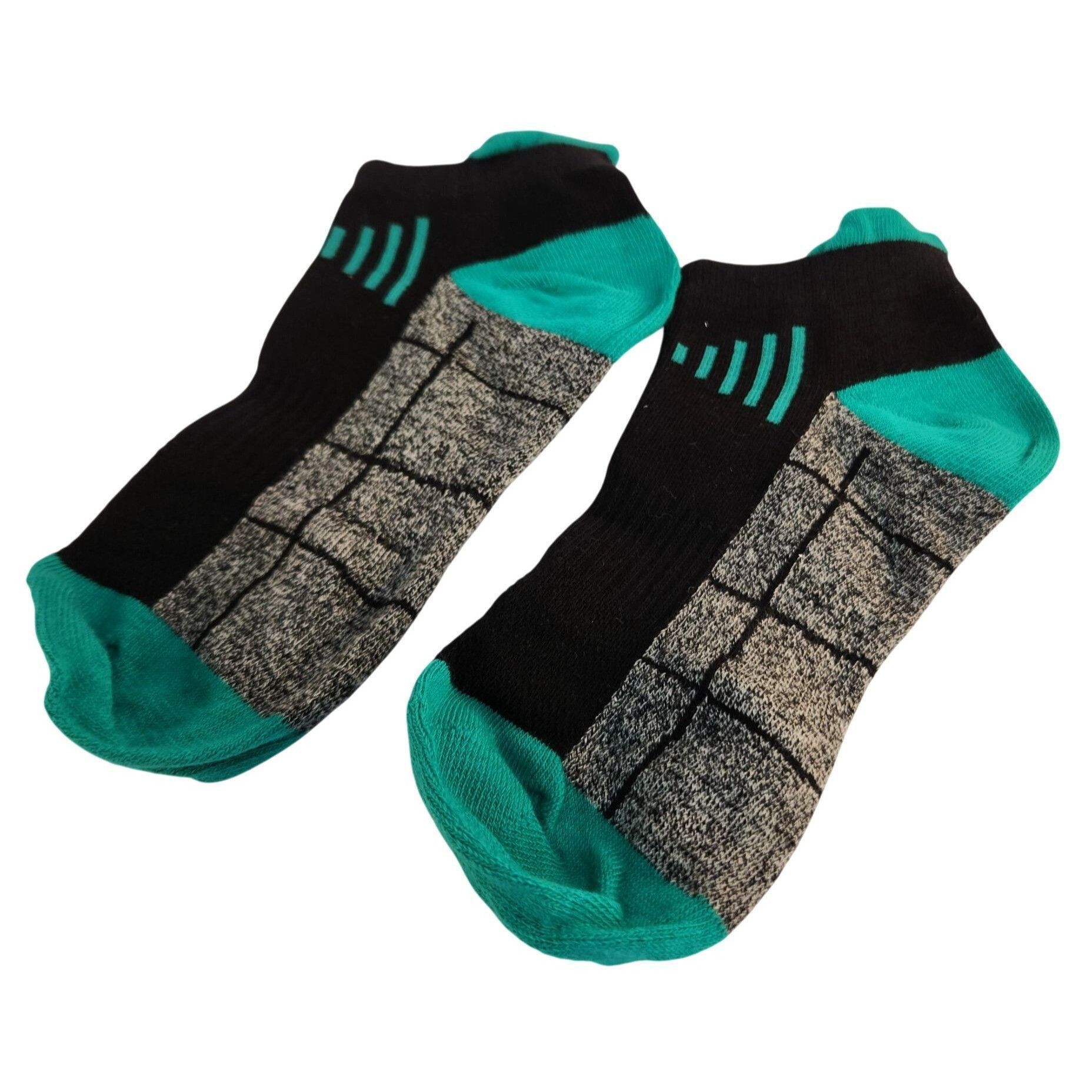 The Unbranded Brand Six Pack Athletic Low-Cut Socks Unisex Colorful Stretch Fit Size ONE SIZE - 8 Thumbnail