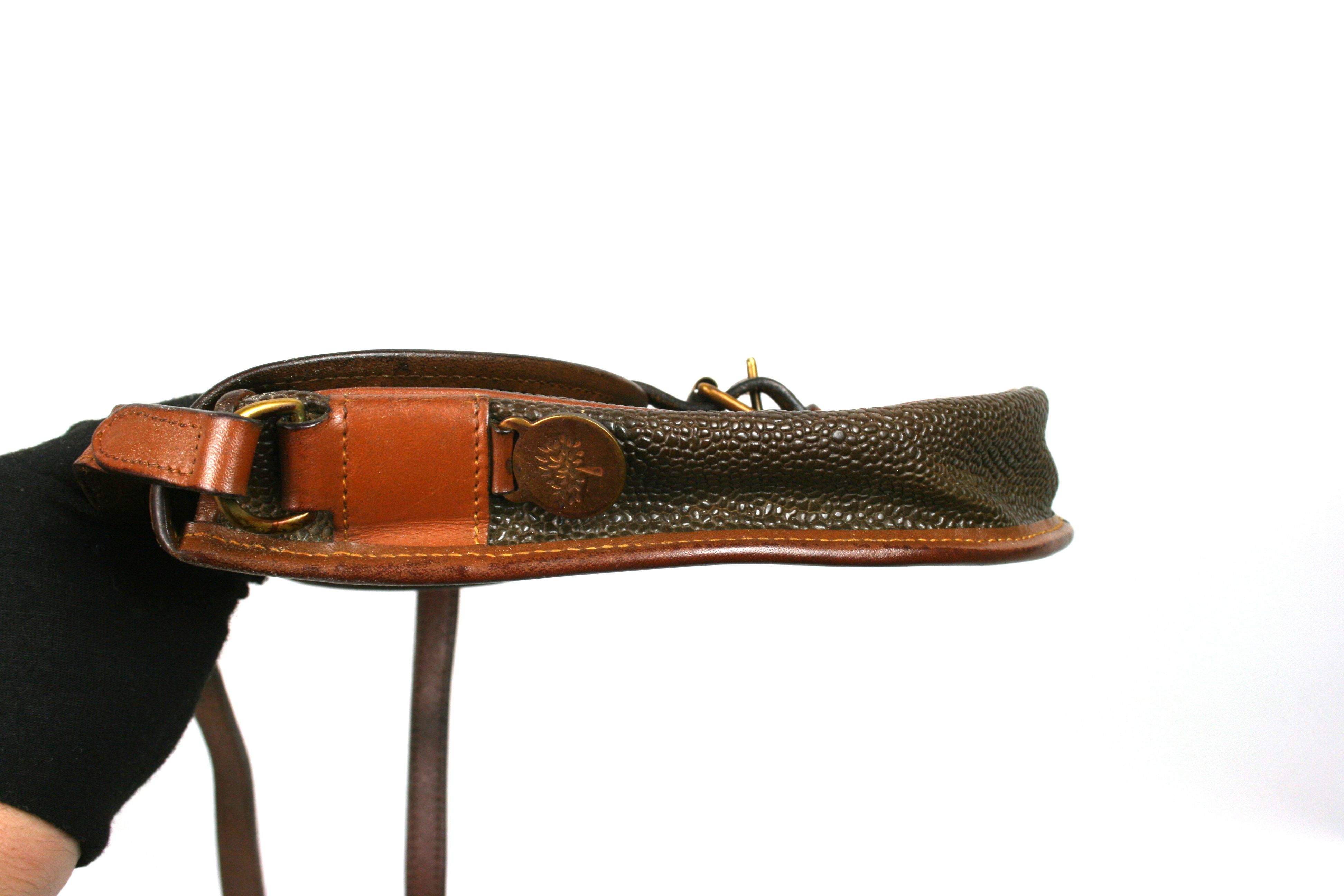 Mulberry 90S Leather Crossbody Mini Saddle Oval Bag Vintage Size ONE SIZE - 5 Thumbnail
