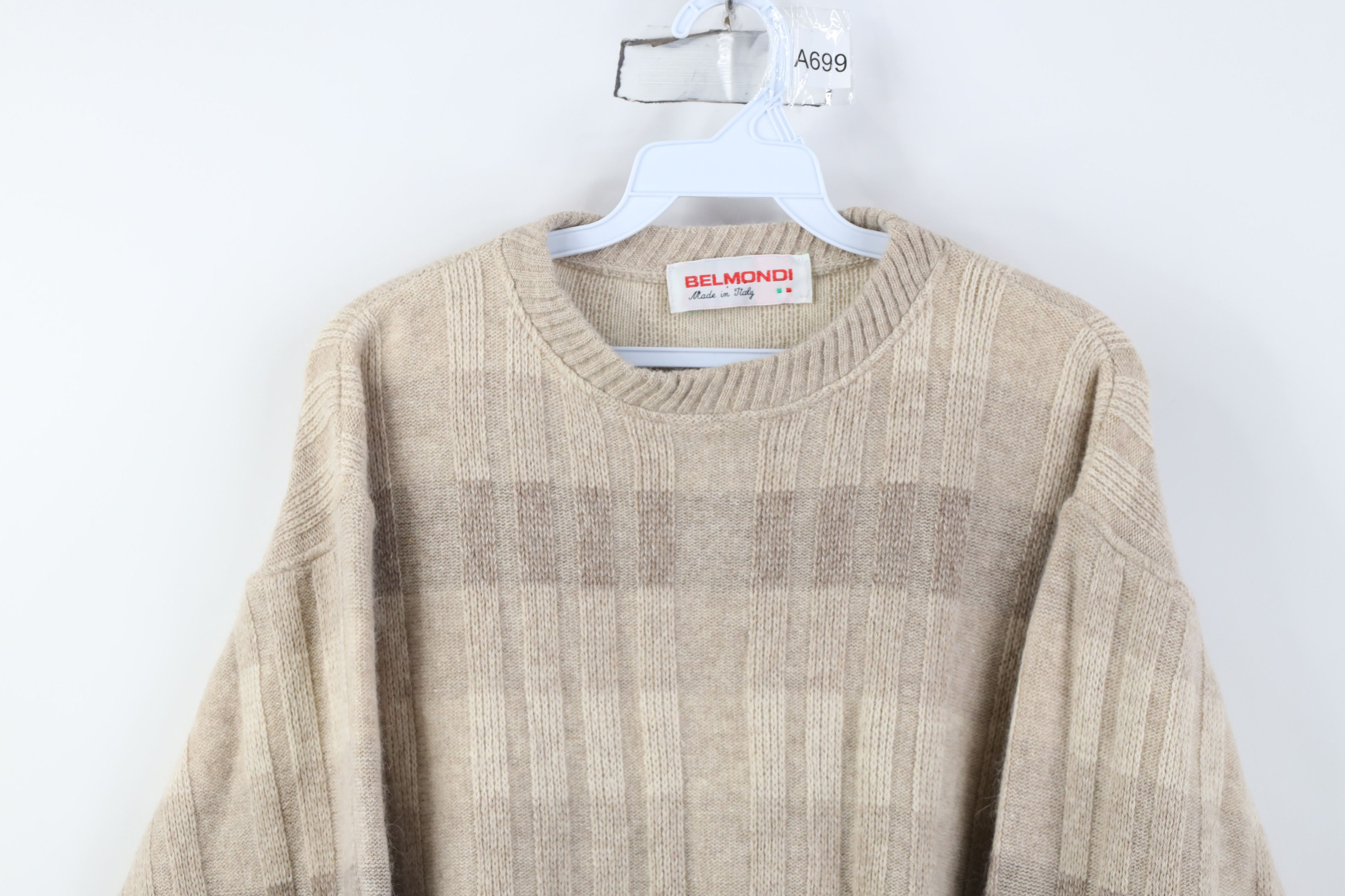 Vintage Vintage 70s Streetwear Lambswool Ribbed Sweater Earth Tone Size S / US 4 / IT 40 - 2 Thumbnail