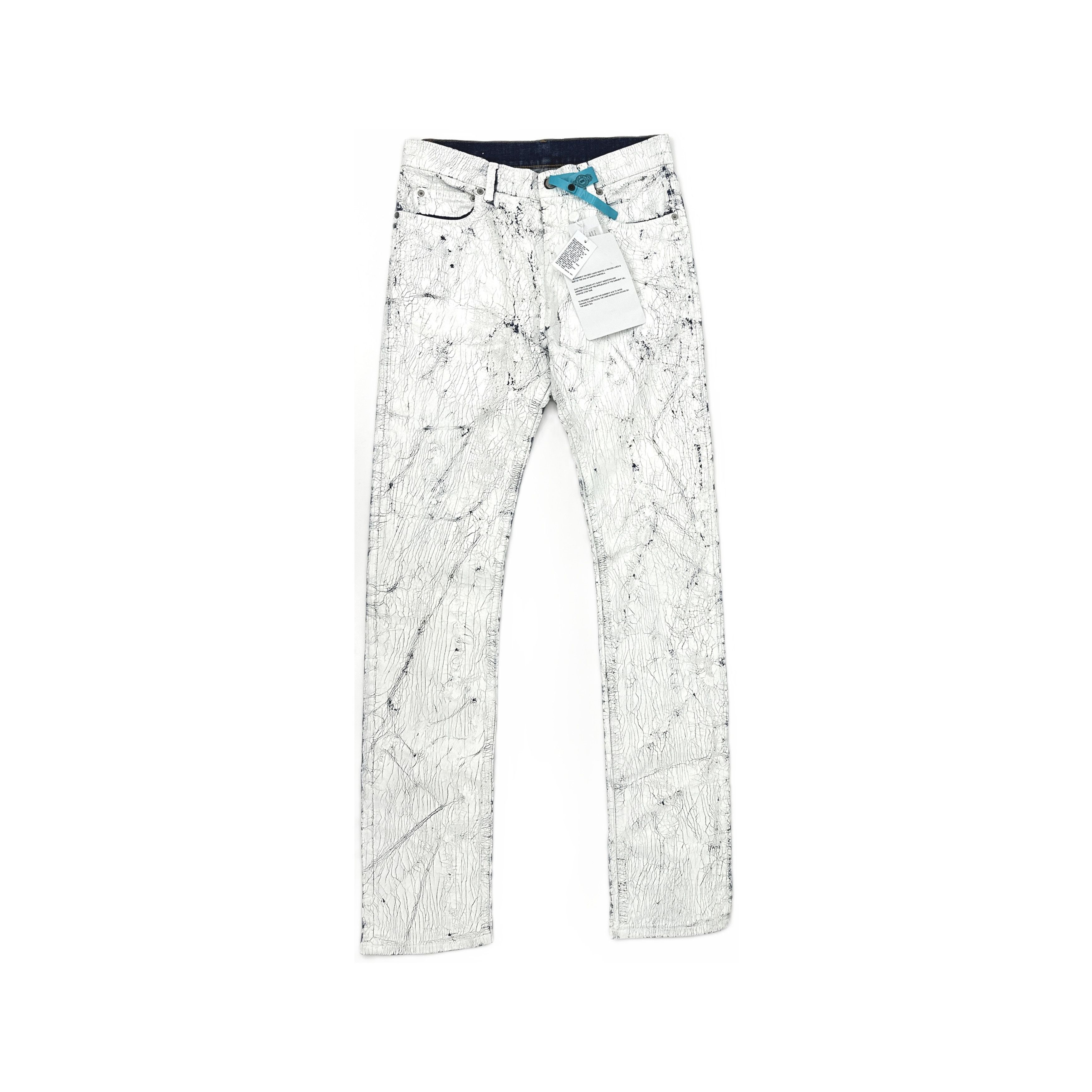 MM6 MM6 Maison Margiela Crackle Effect Jeans Size 30 Size US 30 / EU 46 - 1 Thumbnail