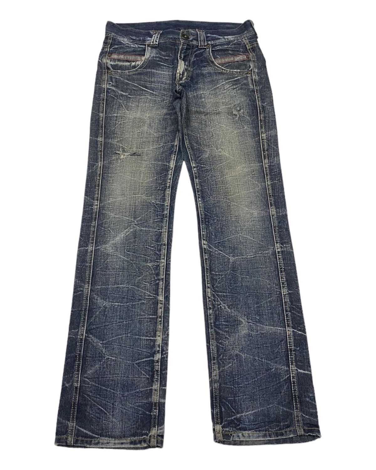 American Vintage - Distressed Eyelet Jeans