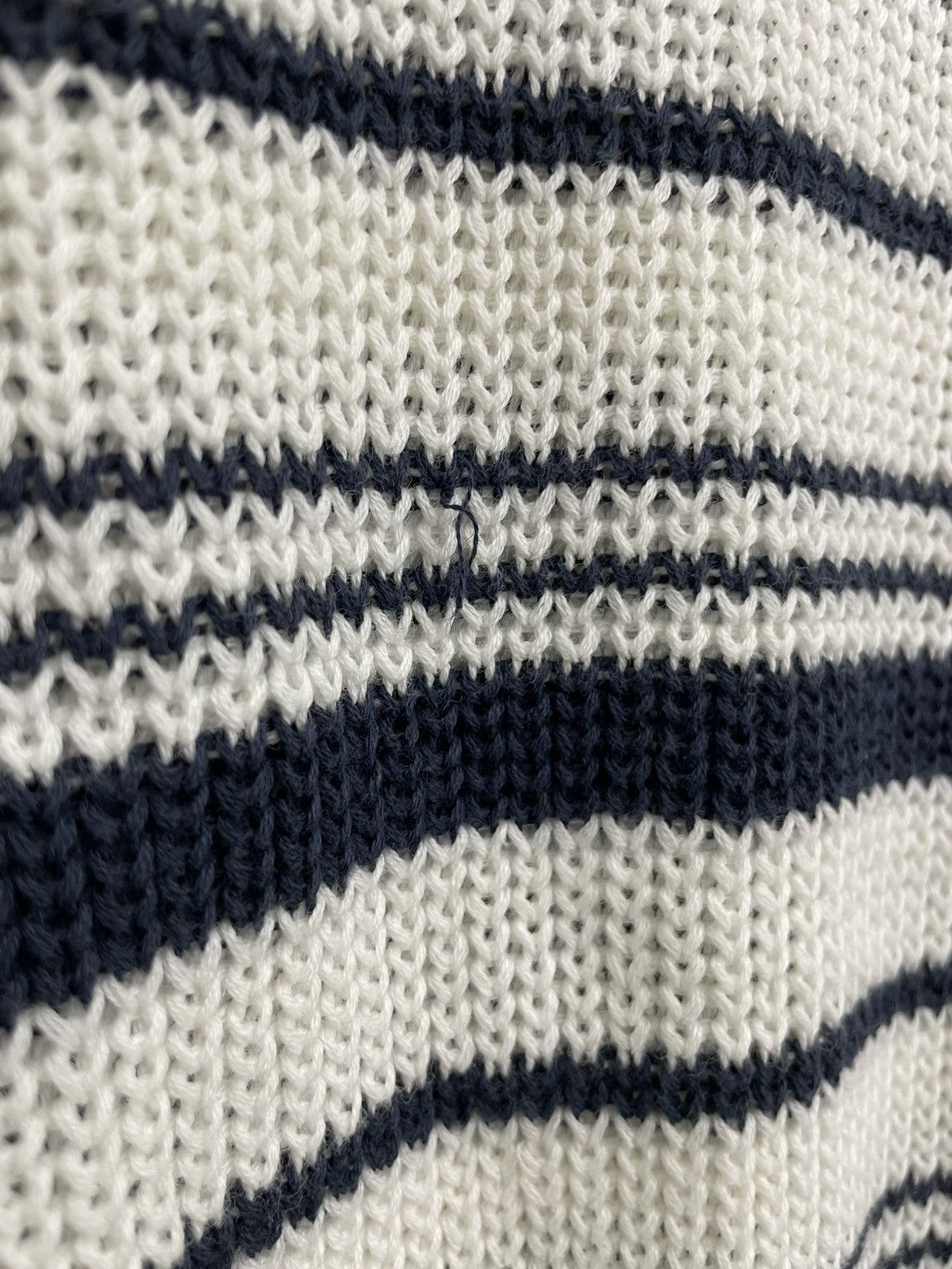 GOSTAR DE FUGA Gostar De Fuga Stripe GOA Tassi Assymetrical Style Knitwear Size US L / EU 52-54 / 3 - 6 Thumbnail