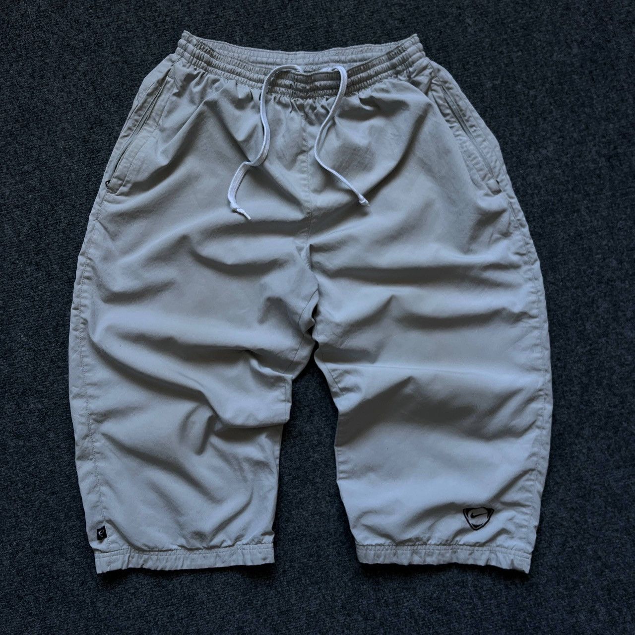 Nike VTG Nike Mans Capri Shorts 3/4 Long Size L Y2K 00s USA Hype Size US 35 - 3 Thumbnail