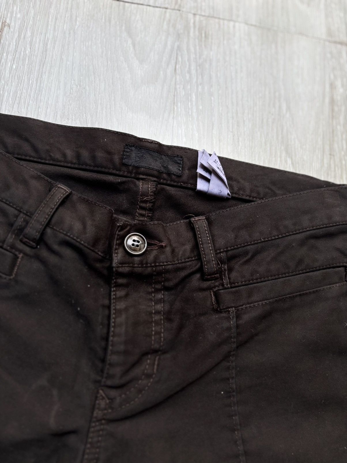 Japanese Brand BATSU lace up flare pants Size US 27 - 4 Thumbnail