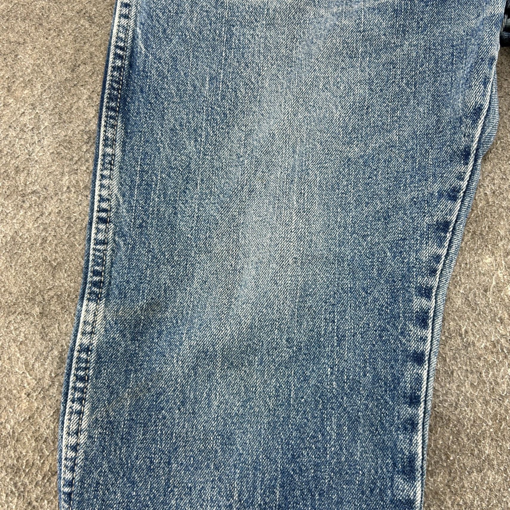 Dickies Dickies Jeans Mens 36x32 Blue Carpenter Relaxed Straight Medium Wash Distressed Jeans Mens 90s Vintage No N/A Size US 36 / EU 52 - 3 Thumbnail