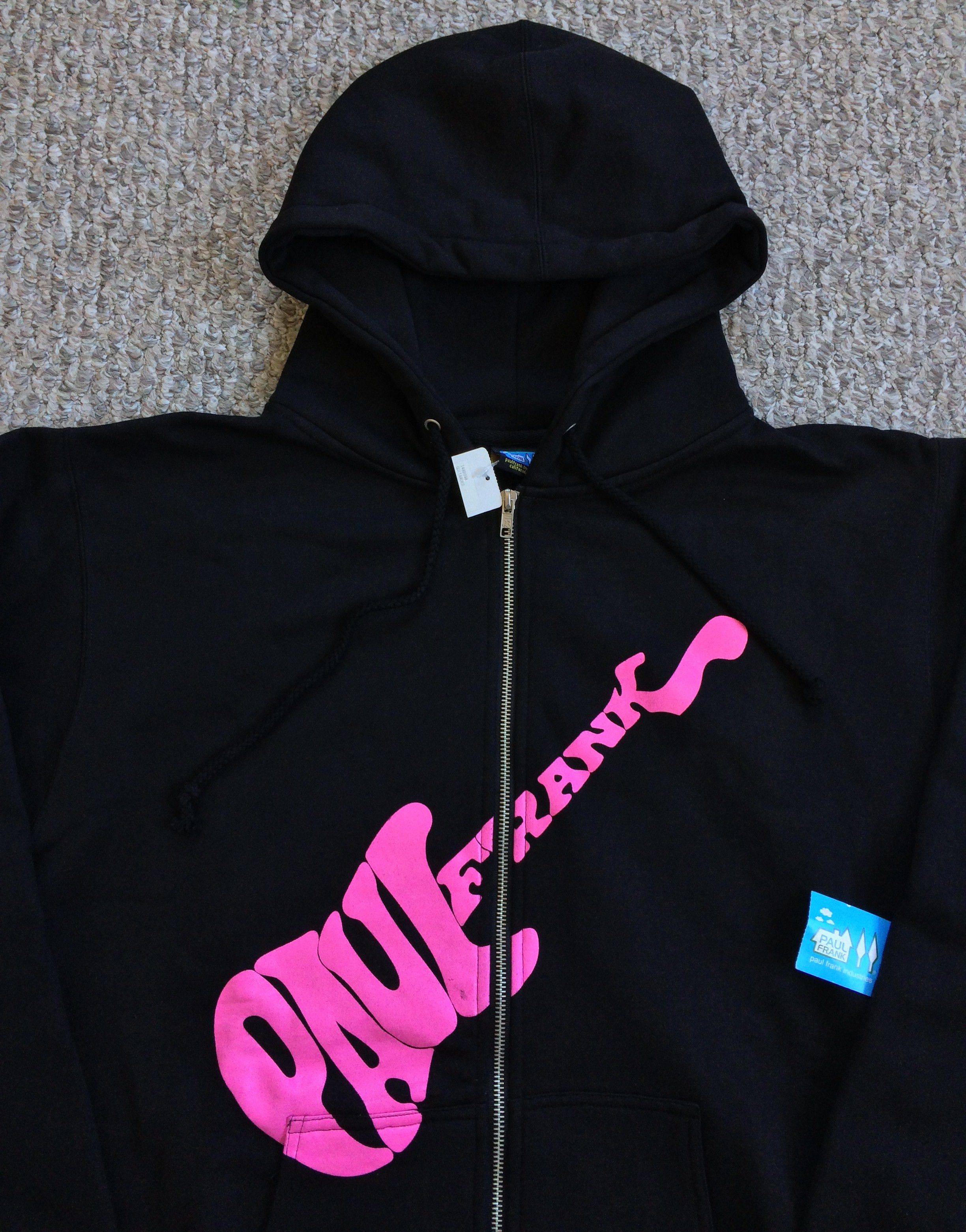 Paul Frank NEW Vintage Paul Frank Guitar Logo Hoodie Size US L / EU 52-54 / 3 - 2 Thumbnail