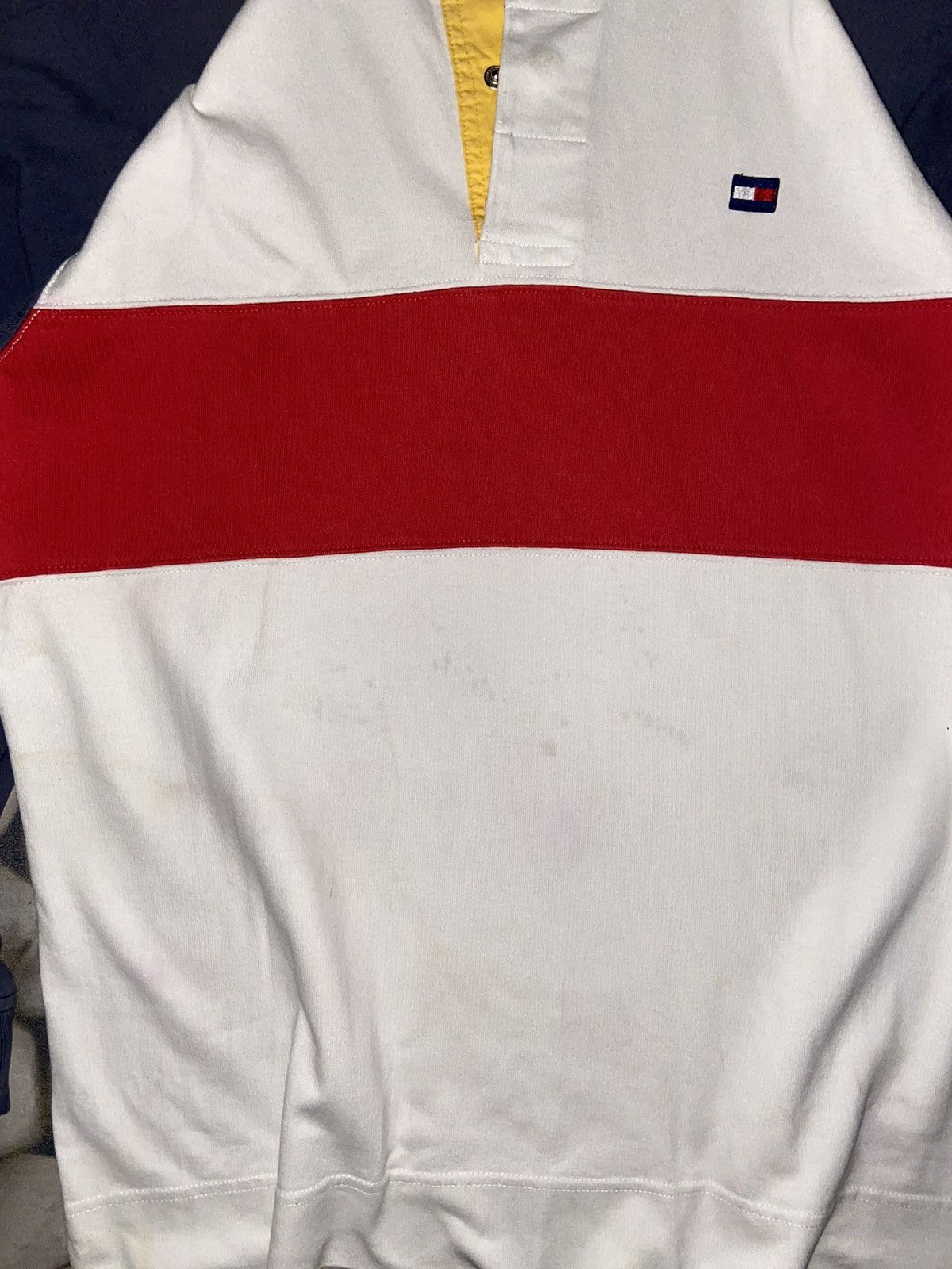 Tommy Hilfiger TOMMY HILFIGER POLO RUGBY TEE Size US L / EU 52-54 / 3 - 4 Thumbnail