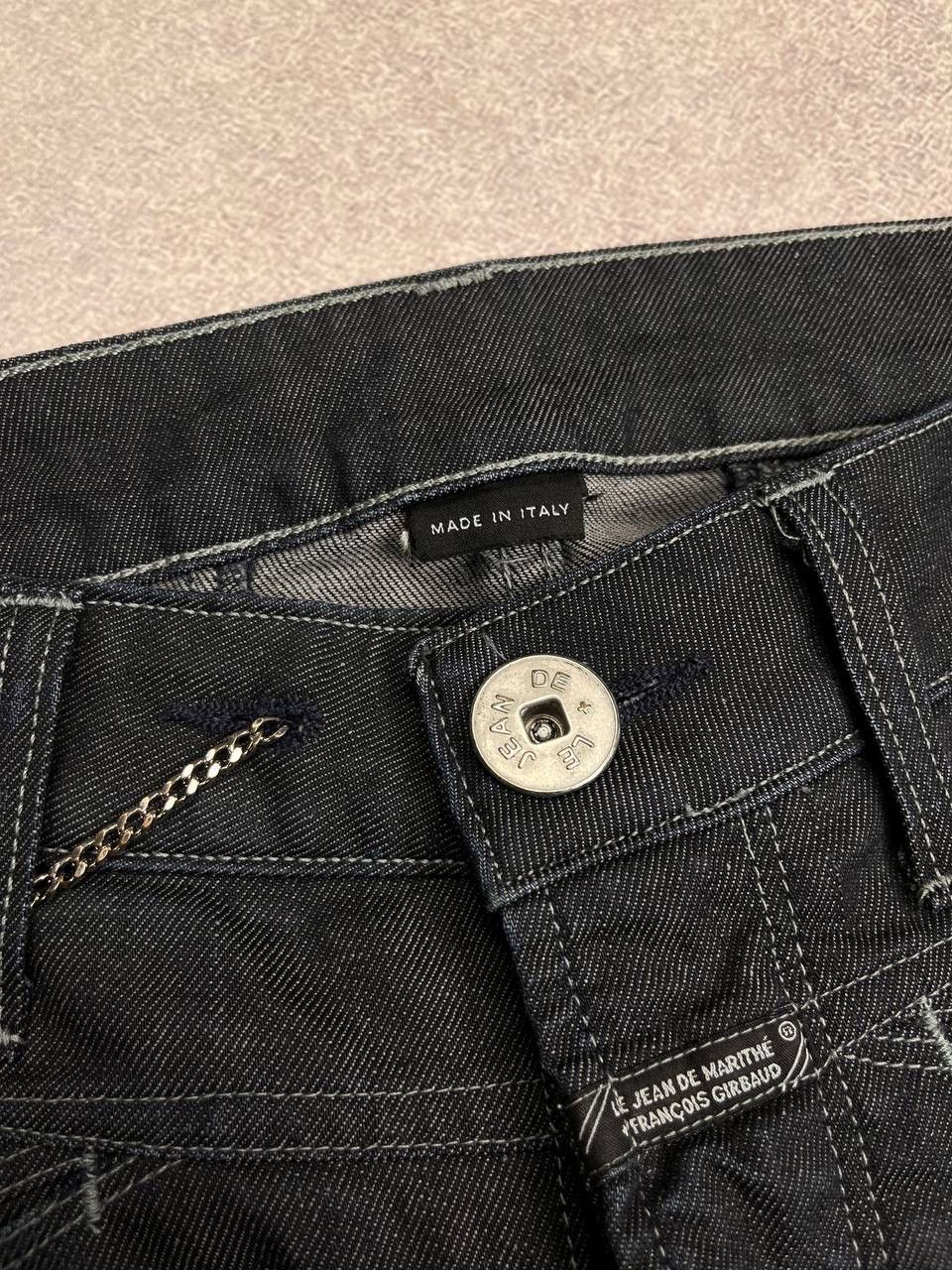 Japanese Brand × Marithe + Francois Girbaud × Vintage VINTAGE MFG MARITHE FRANCOIS GIRBAUD ARCHIVAL CHAIN JEANS 32 Size US 32 / EU 48 - 6 Thumbnail