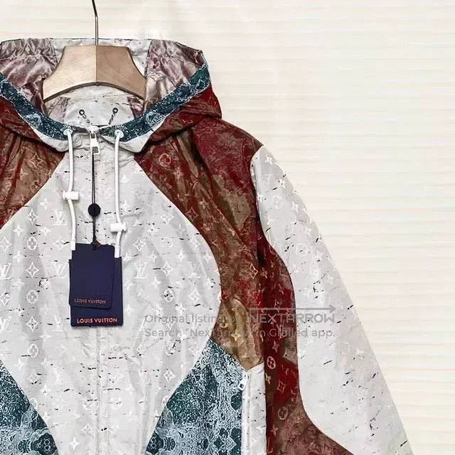 Louis Vuitton Louis Vuitton FW21 Marble Print Windbreaker Jacket Size US S / EU 44-46 / 1 - 6 Thumbnail