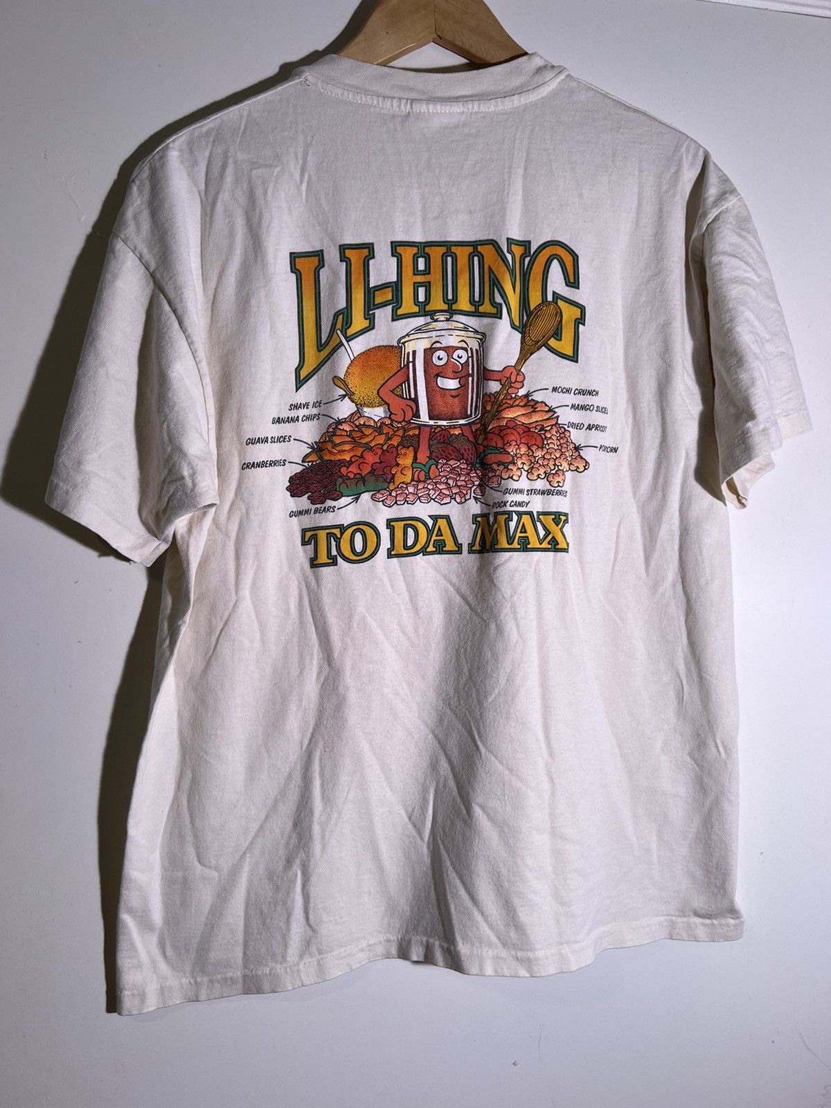 Vintage 90’s 2000’s Y2K Vintage Li-Hing Mui Local Kau-Kau Retro Tee Size US XL / EU 56 / 4 - 1 Thumbnail