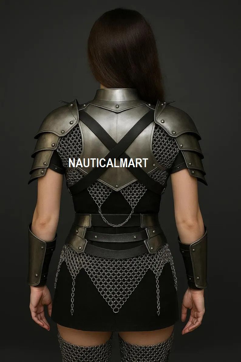 Other Medieval Lady Knight Armor Set Size ONE SIZE - 2 Thumbnail