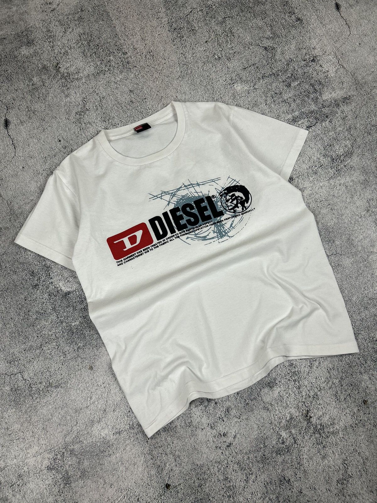 Diesel Vintage Big Logo Diesel Y2K Tee Size US L / EU 52-54 / 3 - 11 Thumbnail
