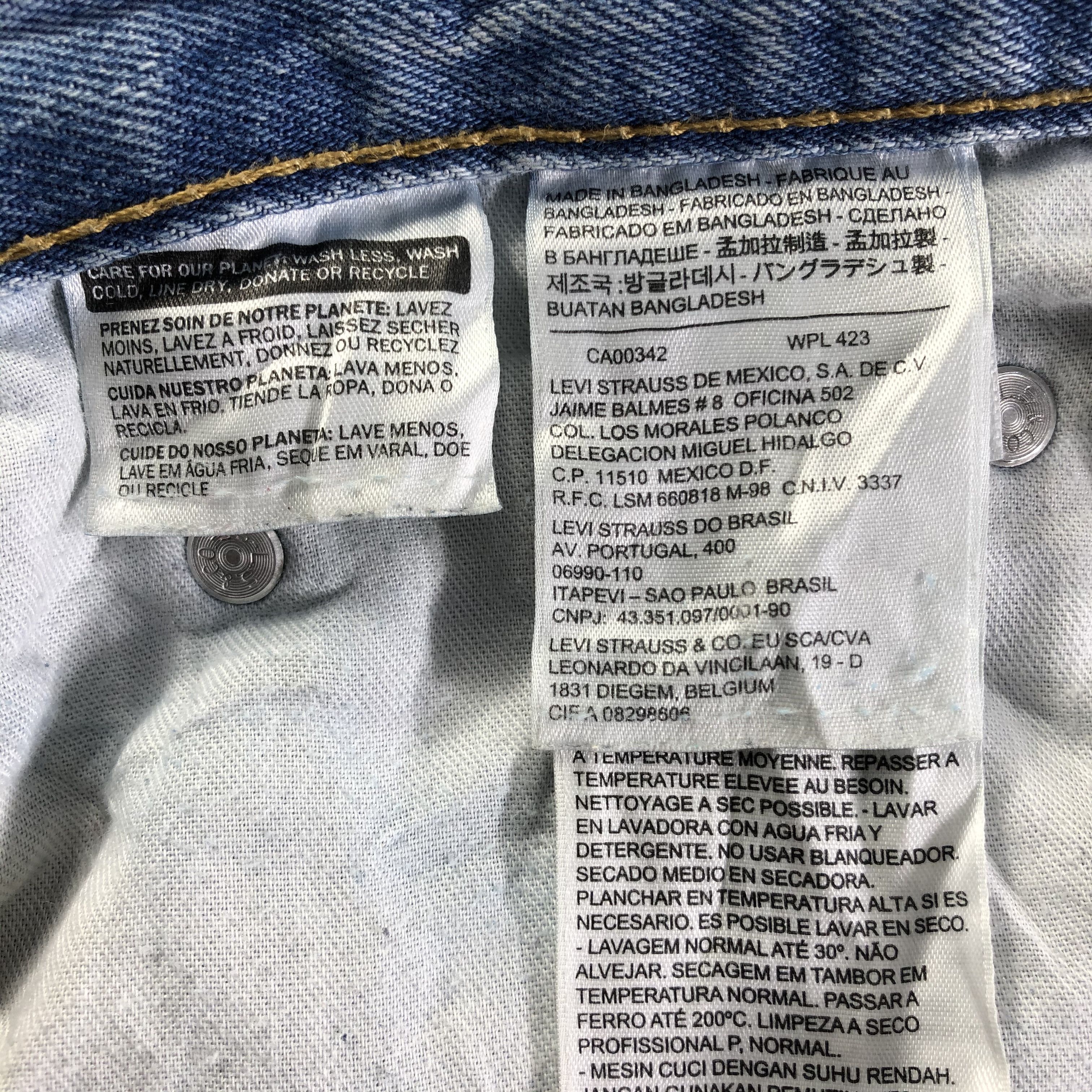 Levi's Vintage Levis 550 Jeans-J4429 Size US 35 - 10 Thumbnail