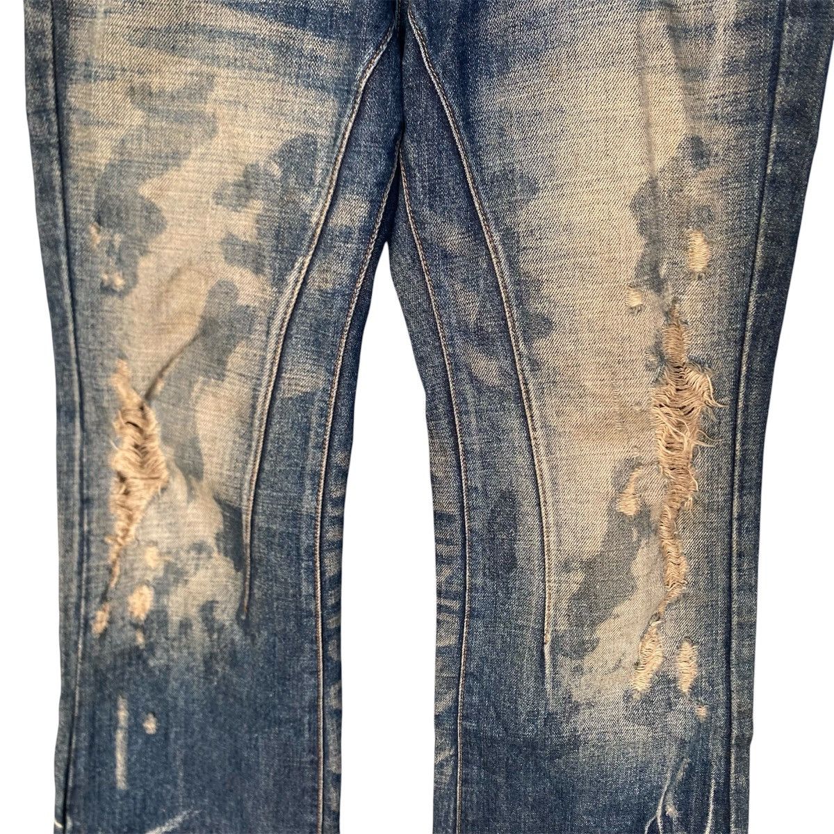 JACKROSE ‼️LAST DROP‼️Jackrose Low-rise Distressed Whisker Flared Denim Size US 31 - 8 Thumbnail