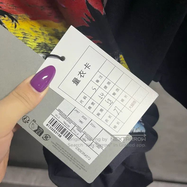Balenciaga Balenciaga Black Letter Building Print Round Neck Short Sl Size US S / EU 44-46 / 1 - 4 Thumbnail