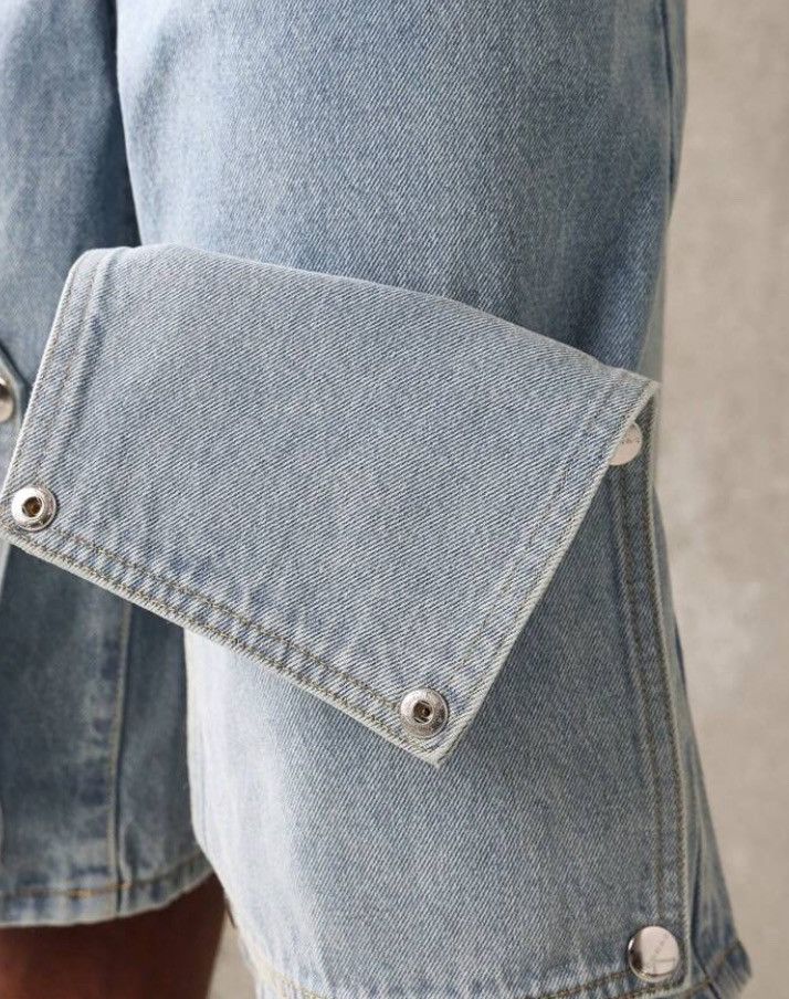 Japanese Brand Y2k Style Short Denim Size US 36 / EU 52 - 5 Thumbnail