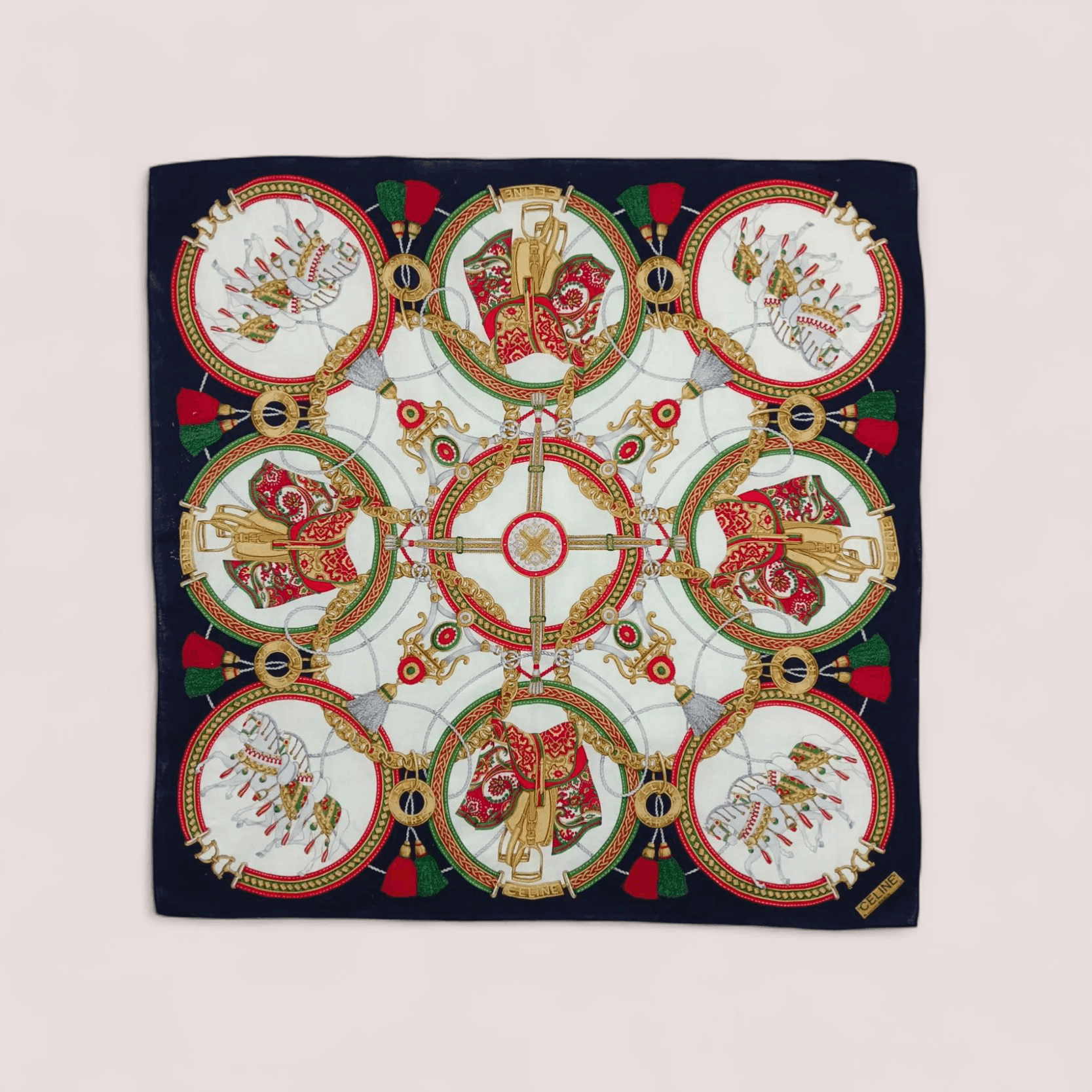 Celine Celine Paris Silk Scarf / Bandana Size ONE SIZE - 1 Thumbnail