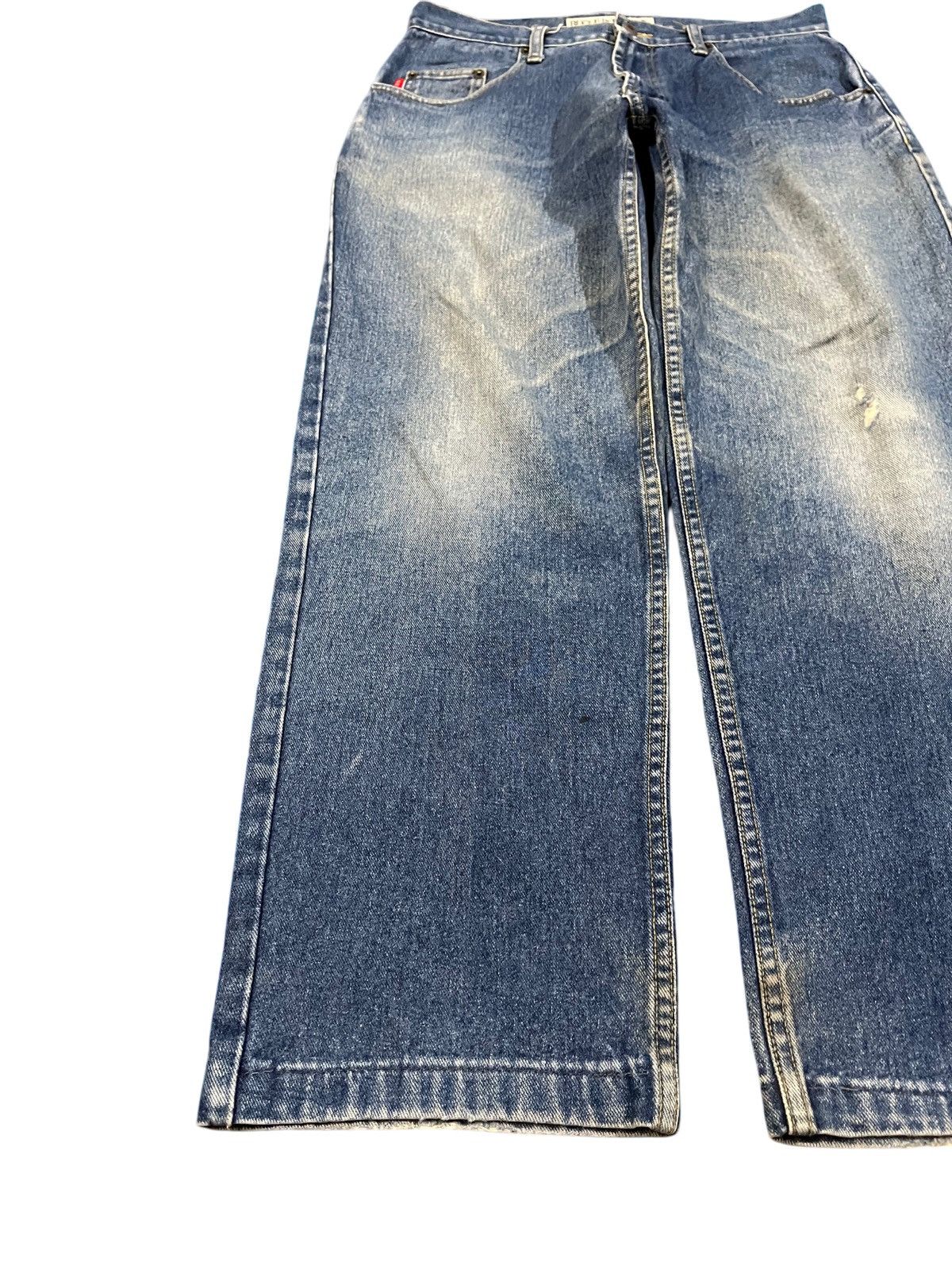 Bugle Boy × Vintage Vintage Bugle Boy Baggy Denim Size US 31 - 4 Thumbnail
