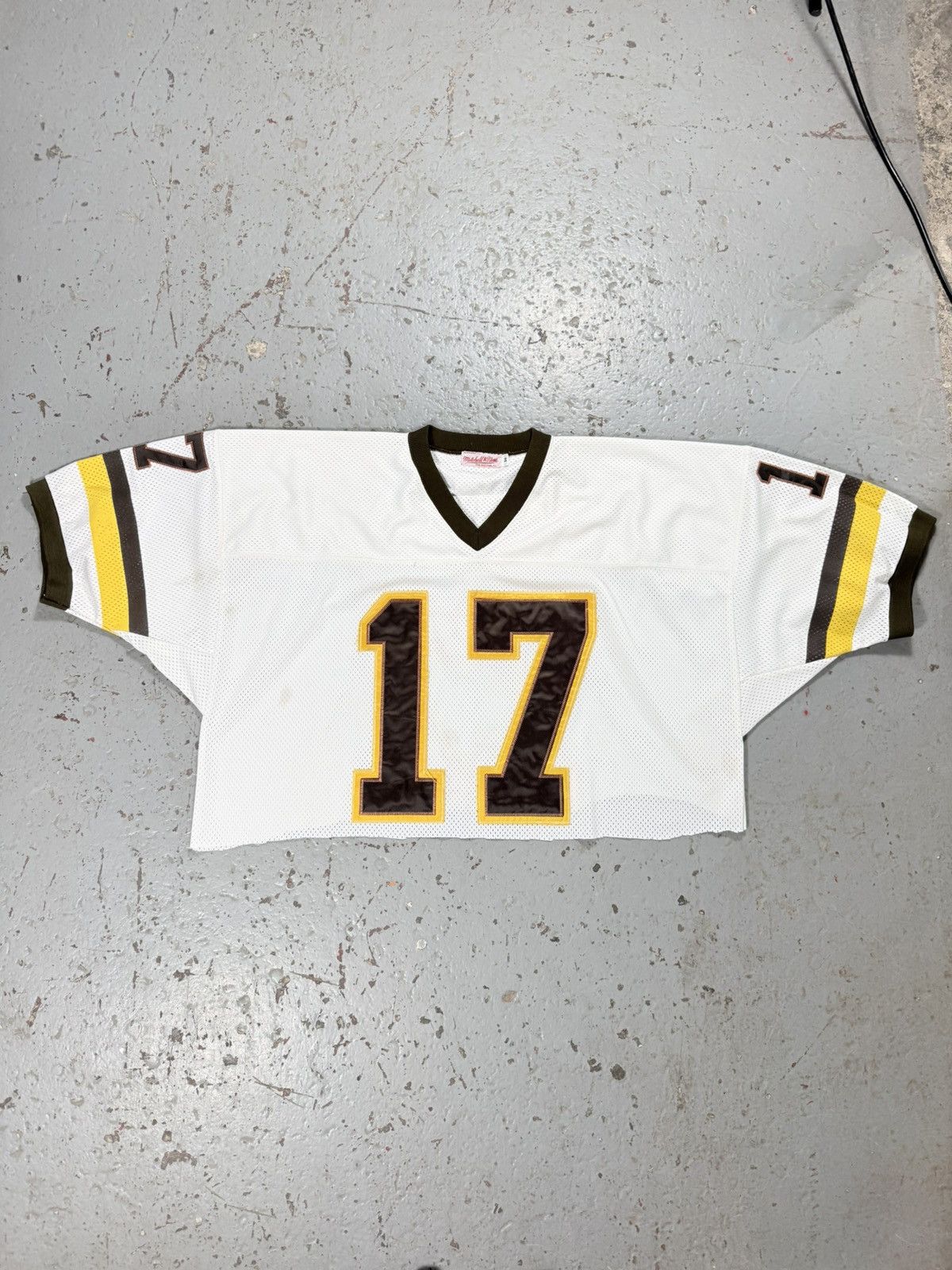 Mitchell & Ness Insane Cropped Mitchell and Ness Cropped Mesh Jersey Size US XL / EU 56 / 4 - 4 Thumbnail