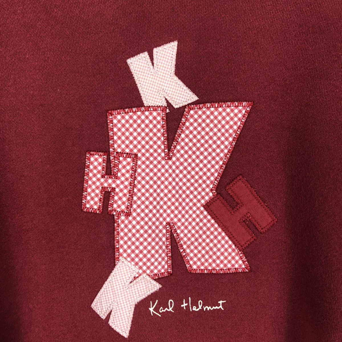Japanese Brand × Karl Helmut × Vintage Vintage Karl Helmut Sweatshirt Medium Size US M / EU 48-50 / 2 - 10 Thumbnail
