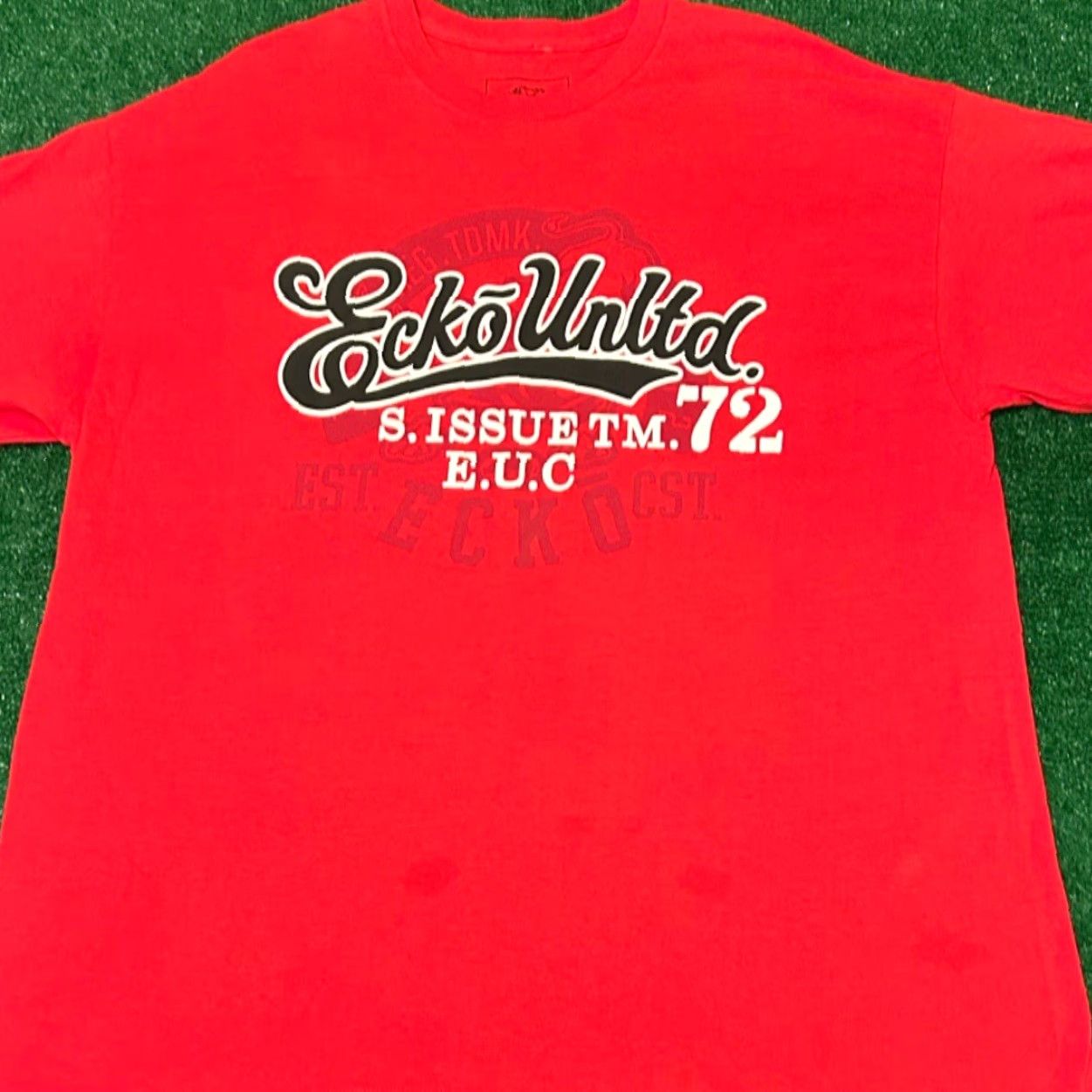 Ecko Unltd. VINTAGE Ecko Unltd Classic Logo Shirt Mens XL Red 90s Hip Hop Grunge Skater Punk Logo T-Shirt Size US XL / EU 56 / 4 - 3 Thumbnail