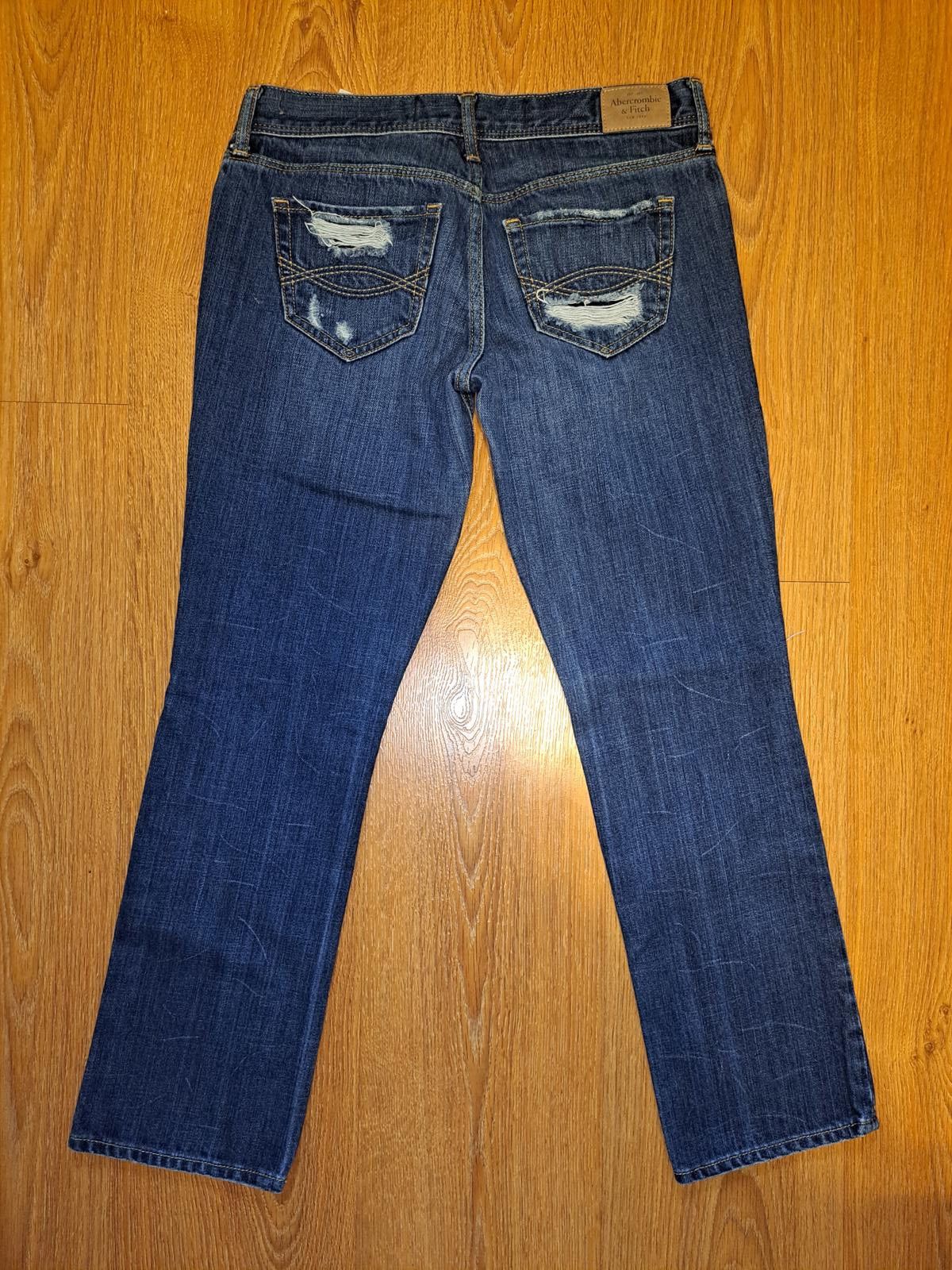 Abercrombie & Fitch Abercrombie & Fitch Jeans Womens Size 0 W25 Blue 100% Cotton Size 25" / US 0 / IT 36 - 6 Thumbnail
