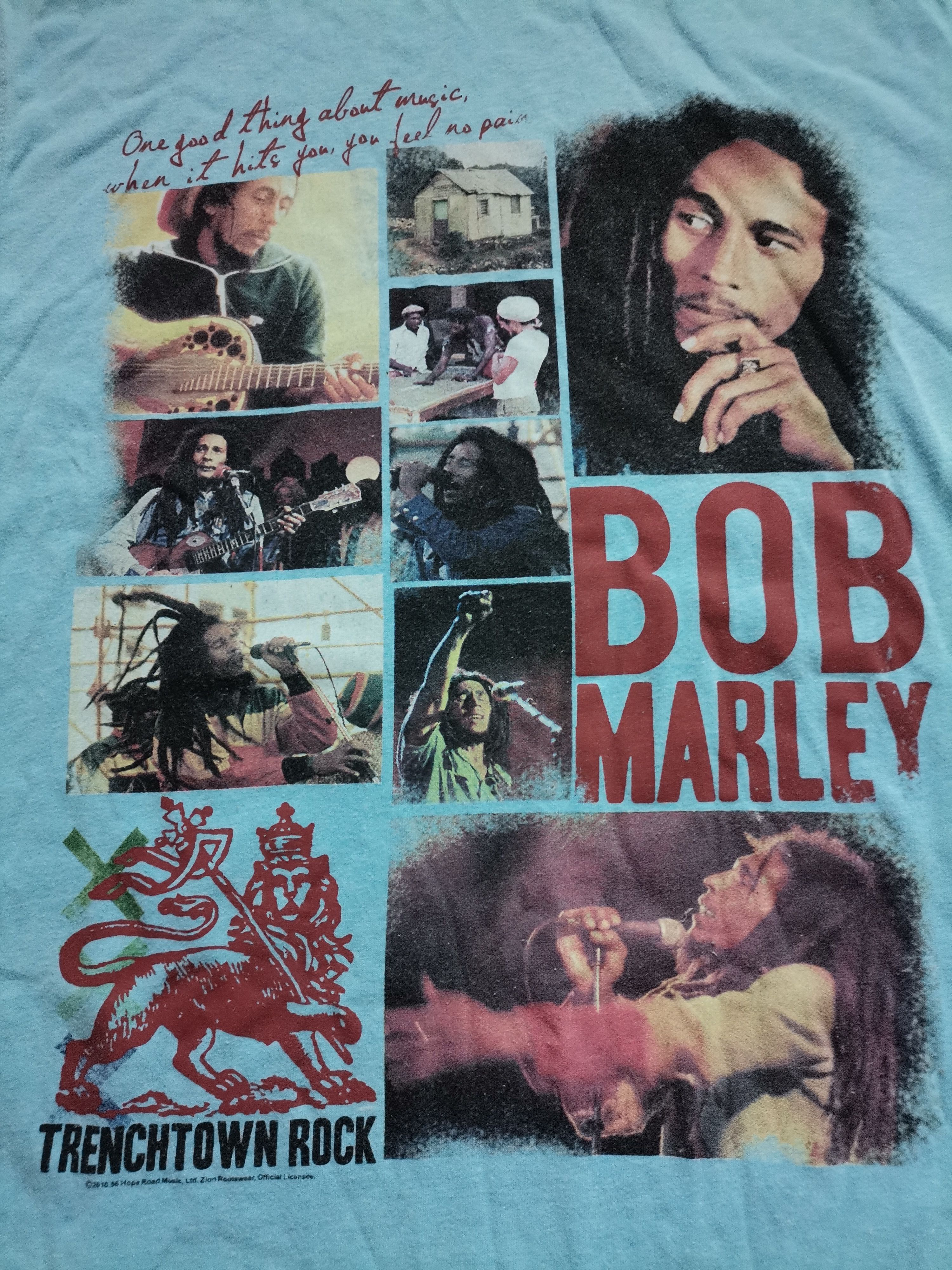 Band Tees Bob Marley 2010 Tee Size US L / EU 52-54 / 3 - 2 Thumbnail