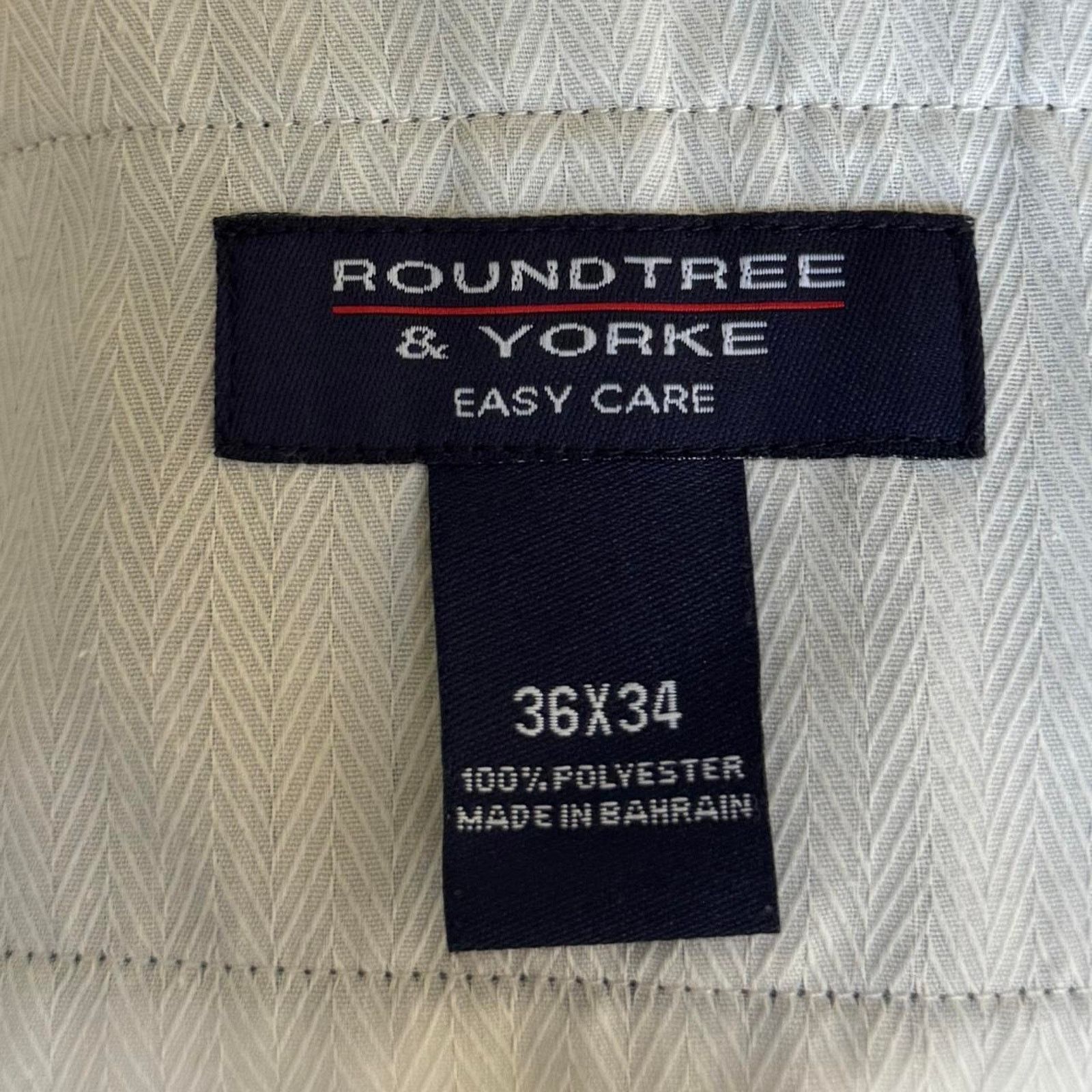 Roundtree & Yorke × Vintage Vintage Y2K Roundtree & Yorke Black Grunge Opium Dress Pants Size US 35 - 3 Thumbnail