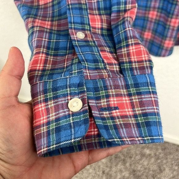 Vineyard Vines Vineyard Vines Performance Slim Fit Tucker Blue and Pink Pla Size US L / EU 52-54 / 3 - 3 Thumbnail