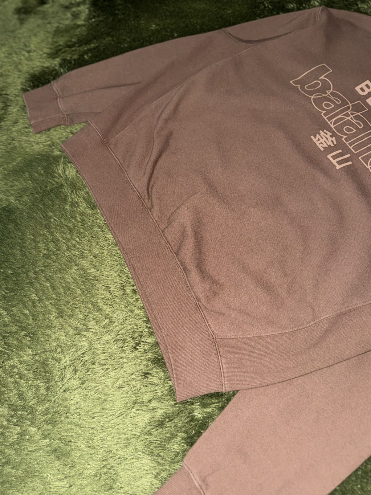 Japanese Brand [S] BALANSA x BEAKER Collaboration Sweatshirt Brown Size US S / EU 44-46 / 1 - 10 Thumbnail