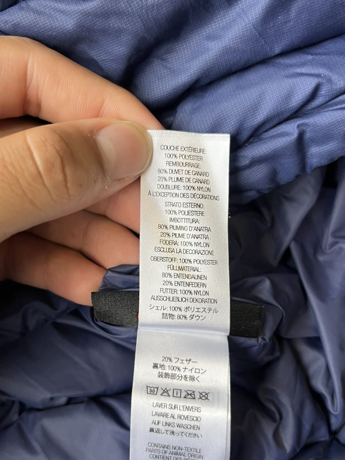 Supreme USED SUPREME MICRO DOWN SET PUFFER AND PANTS “NAVY” SIZE L&M Size US L / EU 52-54 / 3 - 17 Thumbnail