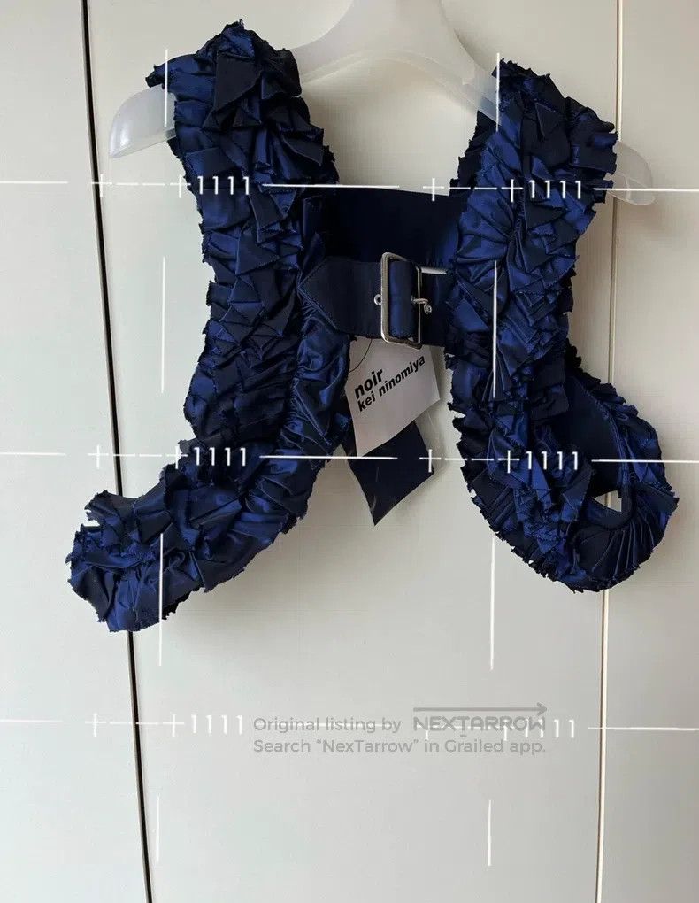 Comme des Garcons Comme Des Garcons Decorative Vest Vest Size XS / US 0-2 / IT 36-38 - 7 Thumbnail