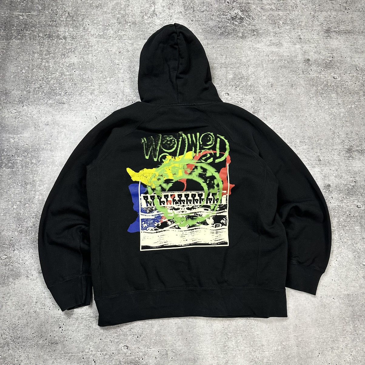 Other Wood Wood Jules Sweatshirt Hoodie Black Big Logo Size US L / EU 52-54 / 3 - 1 Thumbnail