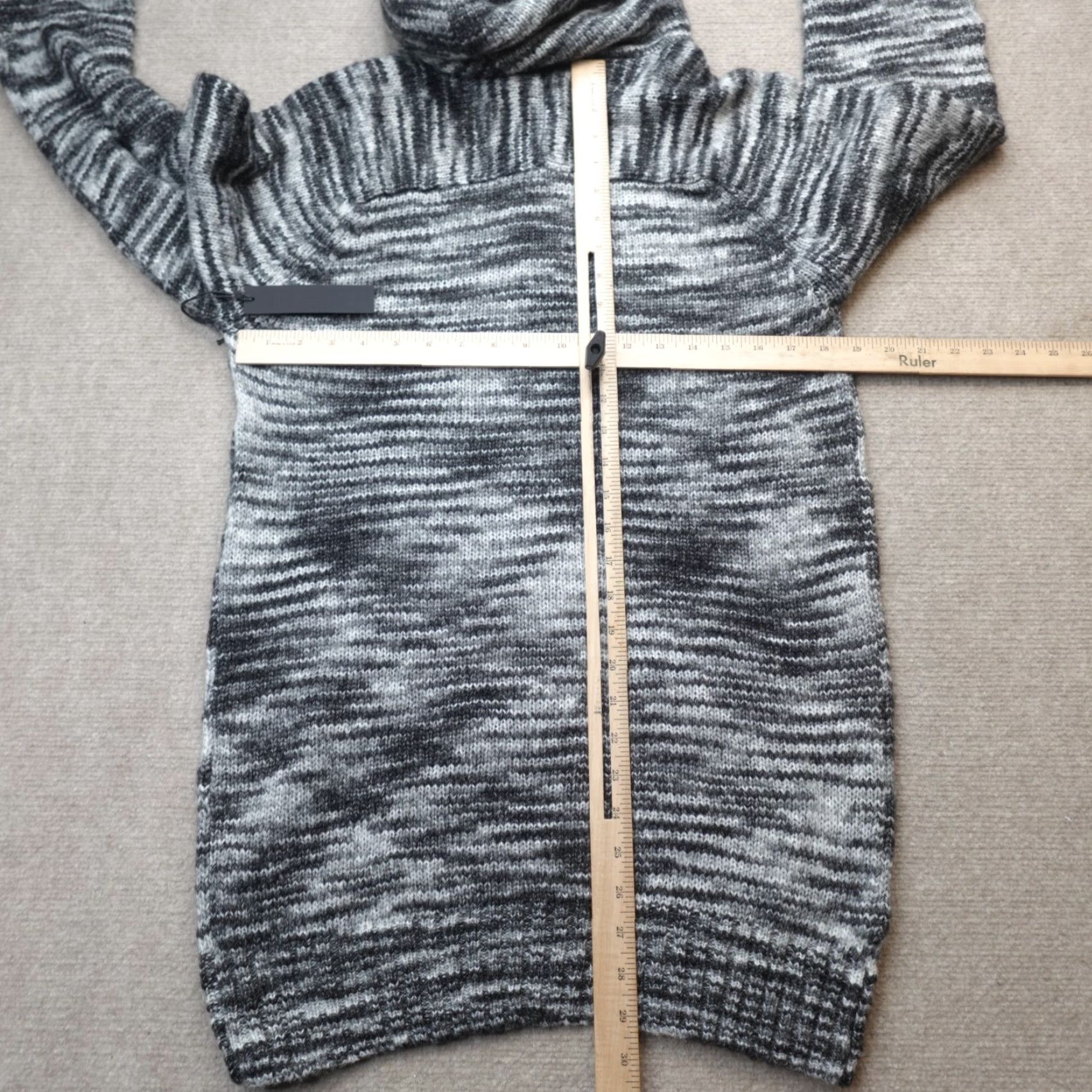 Vintage VINTAGE Joe's Jeans Sweater XL Gray Raglan Wool Blend Pullover Mens Winter Fall Size US XL / EU 56 / 4 - 4 Thumbnail