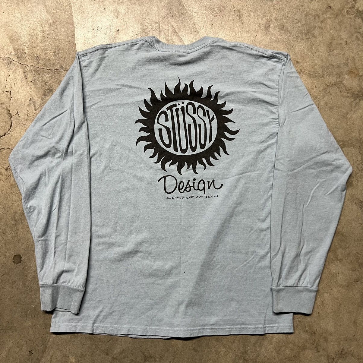 Hypebeast × Stussy Stussy Design Corporation Long Sleeve Graphic T-Shirt Size US L / EU 52-54 / 3 - 2 Thumbnail