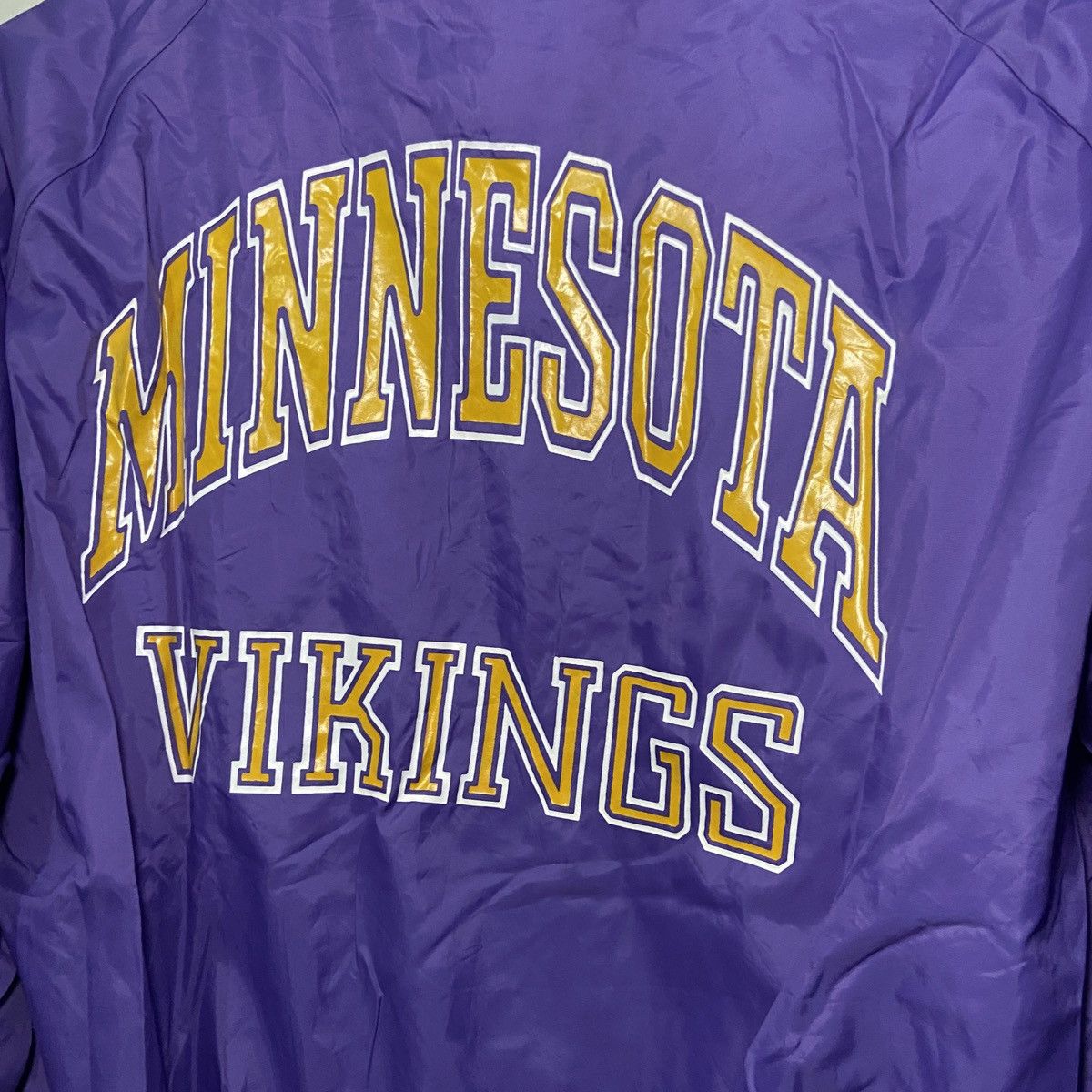 Chalk Line × NFL × Vintage Vintage 80s NFL Vikings Minnesota Coach Varsity Jacket L Size US L / EU 52-54 / 3 - 5 Thumbnail