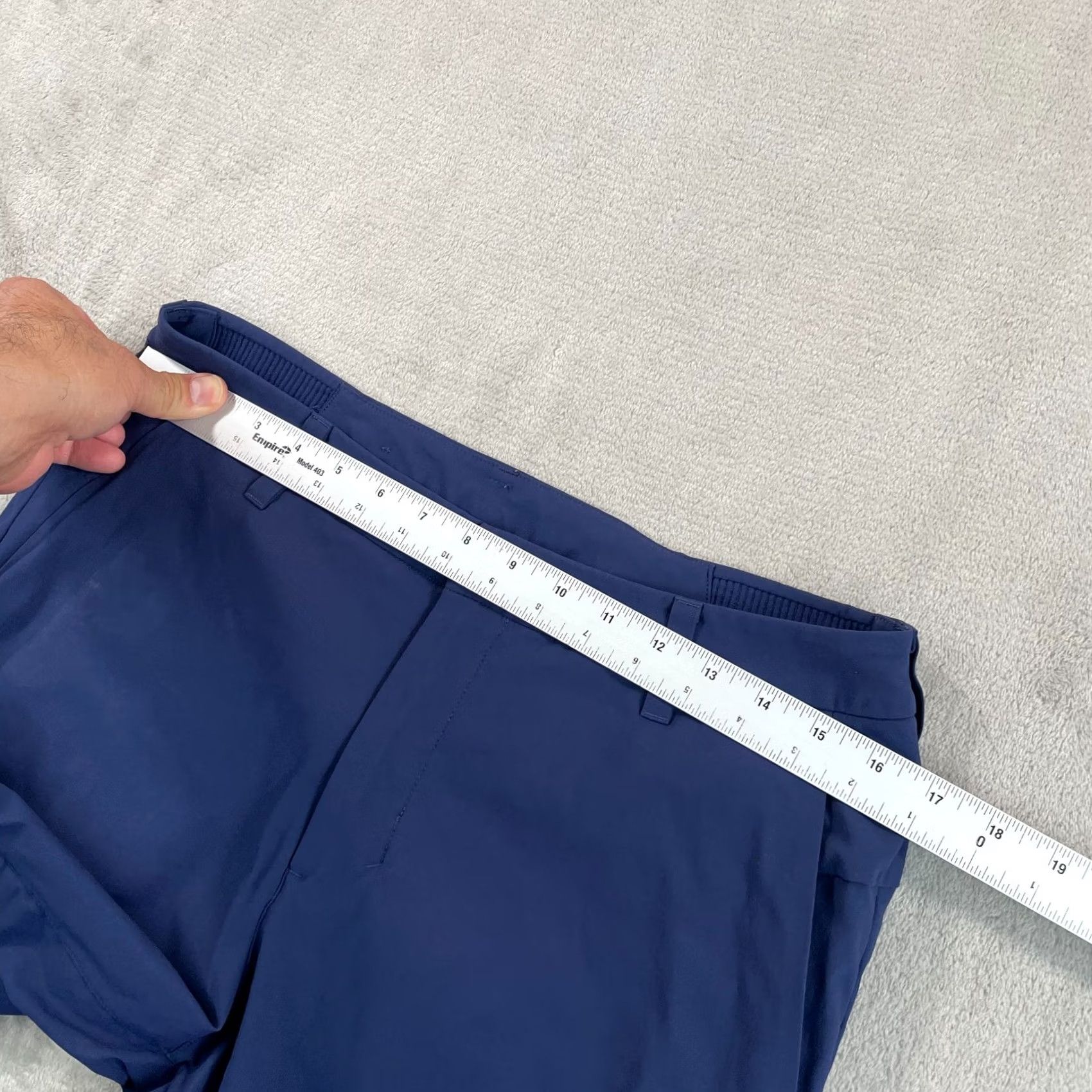 Lululemon Lululemon Commission Classic-Tapered Golf Pants Men 32 Navy Performance Color Blue Chino Pockets Stretch Lightweight Inseam 30 Boy? Size US 32 / EU 48 - 6 Thumbnail