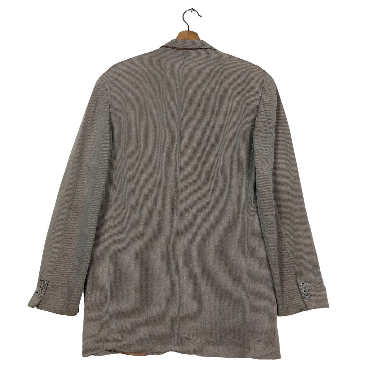 Emporio Armani Vtg Emperio Armani Made in Italy Chore Jacket Double Breast Size US M / EU 48-50 / 2 - 8 Thumbnail