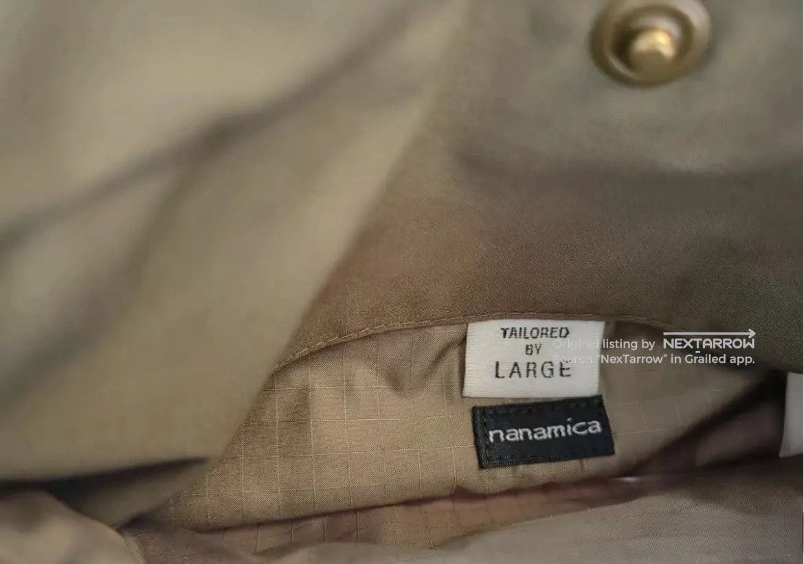 Nanamica 23fw Reversible Cardigan Ttttt2/2609 in Beige, Men's — image 5 of 6