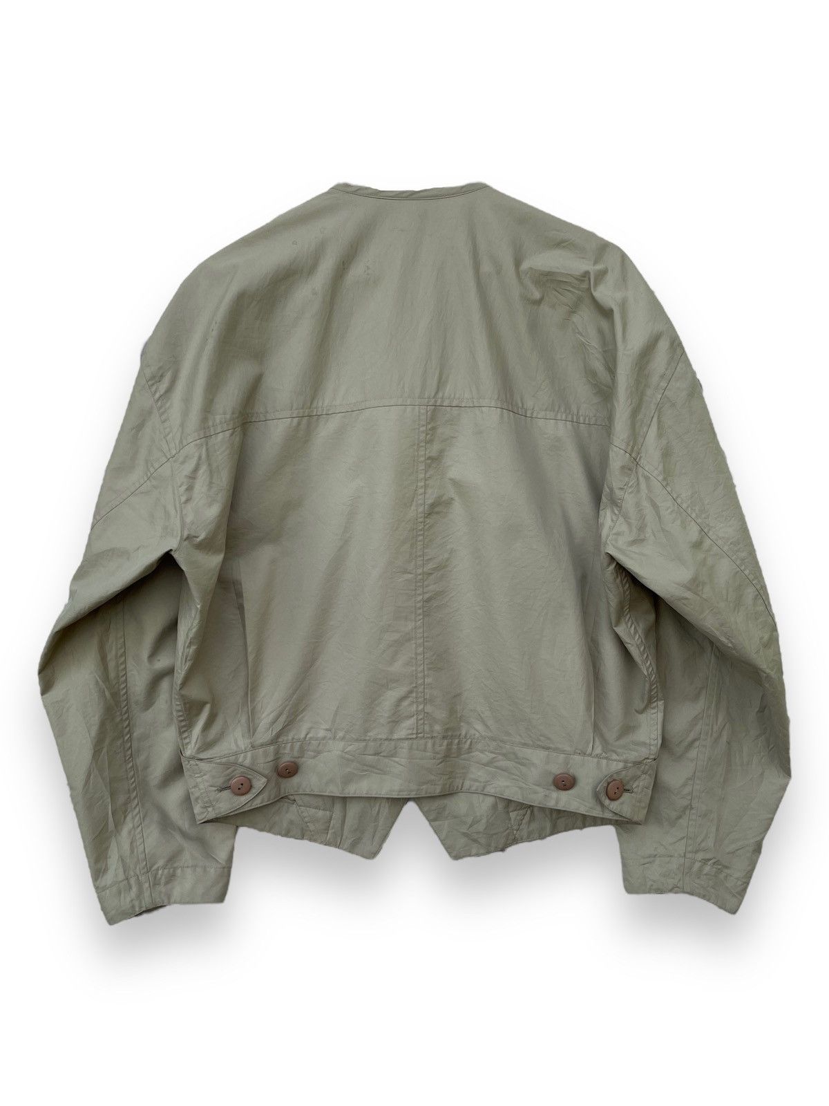 Issey Miyake 🔥S/S 1990 ISSEY MIYAKE BONDAGE POCKET BOMBER JACKET Size US L / EU 52-54 / 3 - 7 Thumbnail