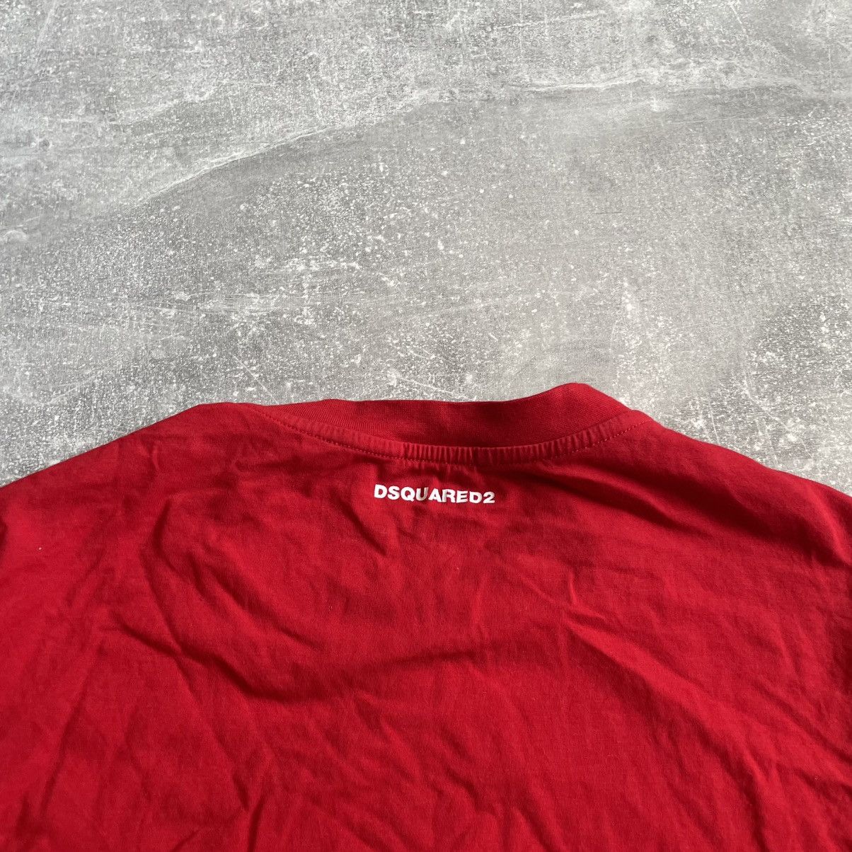 Dsquared2 DSQUARED2 TEE SHIRT ICON RED D2 ROCK CHROME REPUBLIC PUNK AL Size US M / EU 48-50 / 2 - 4 Thumbnail