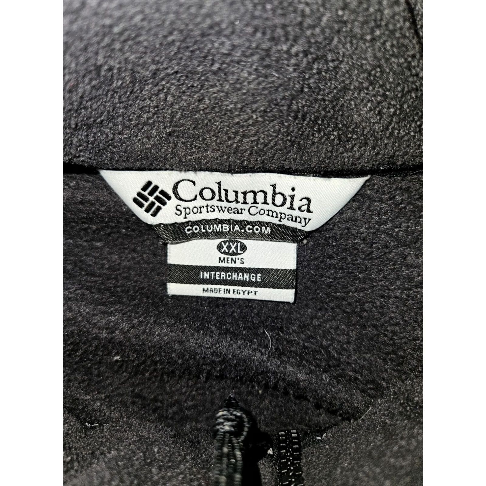 Vintage Columbia Fleece Jacket Men XXL Black Full Zip Pockets Outdoor Heritage Vintage? Size US XXL / EU 58 / 5 - 2 Thumbnail