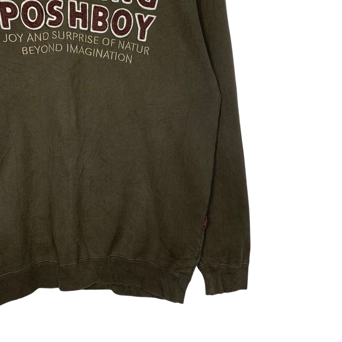 Japanese Brand Posh Boy Camping Crewneck Sweatshirt Size US L / EU 52-54 / 3 - 4 Thumbnail
