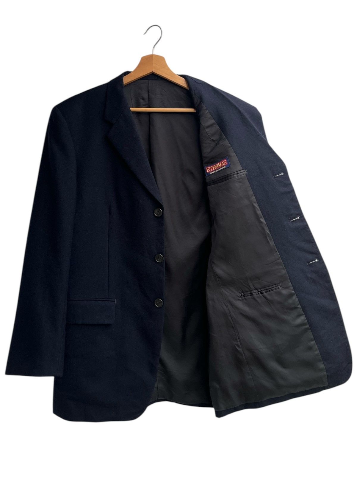 Paul Smith Paul Smith Ethomas Fabric Navy Wool Jacket Size US M / EU 48-50 / 2 - 4 Thumbnail