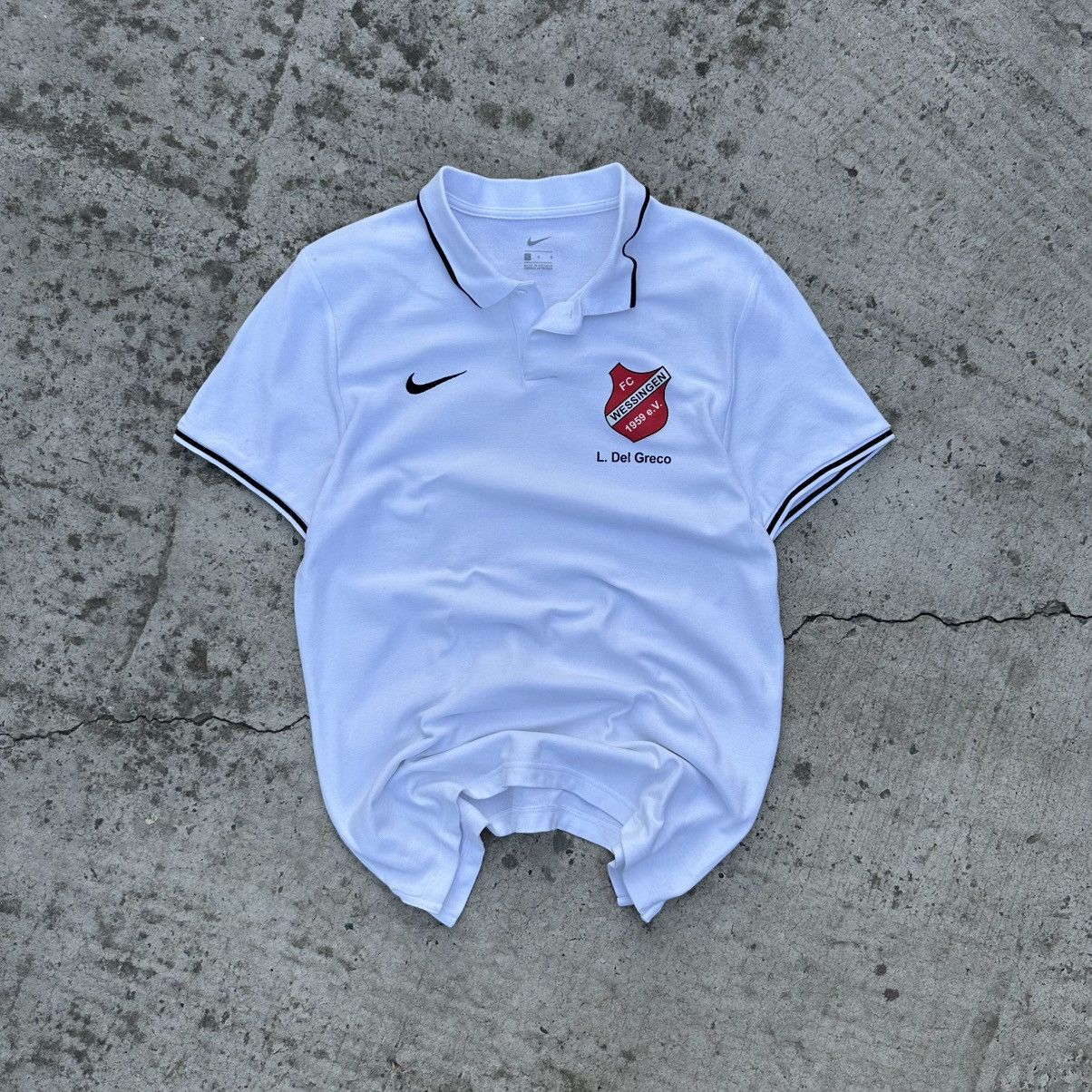 Nike Vintage Japanese Style Polo Nike FC Wessingen Tee Y2K USA Size US L / EU 52-54 / 3 - 1 Thumbnail
