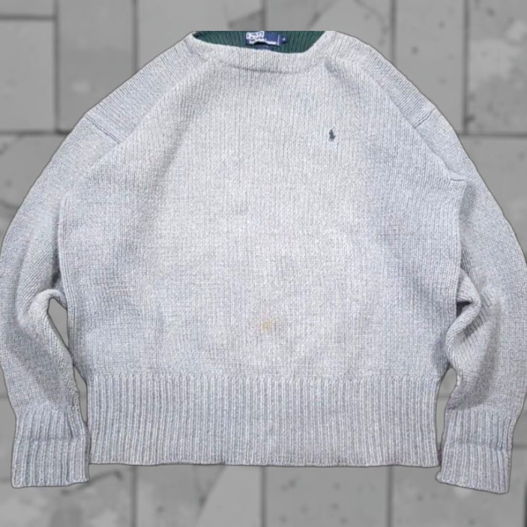Polo Ralph Lauren VINTAGE Polo Ralph Lauren Sweater Shirt? Size US XL / EU 56 / 4 - 1 Thumbnail