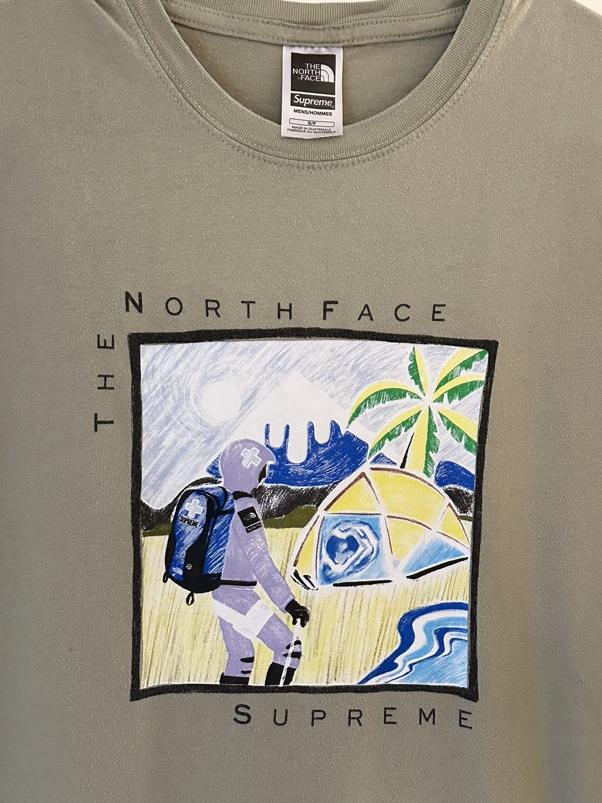 Supreme × The North Face Supreme The North Face Sketch S/S Top Tee Size US S / EU 44-46 / 1 - 2 Thumbnail