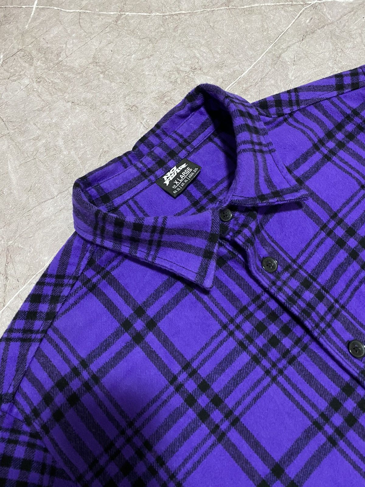 No Fear Rare No fear Geometric Patterns Nova Check Shirt Button Up Size US XL / EU 56 / 4 - 4 Thumbnail