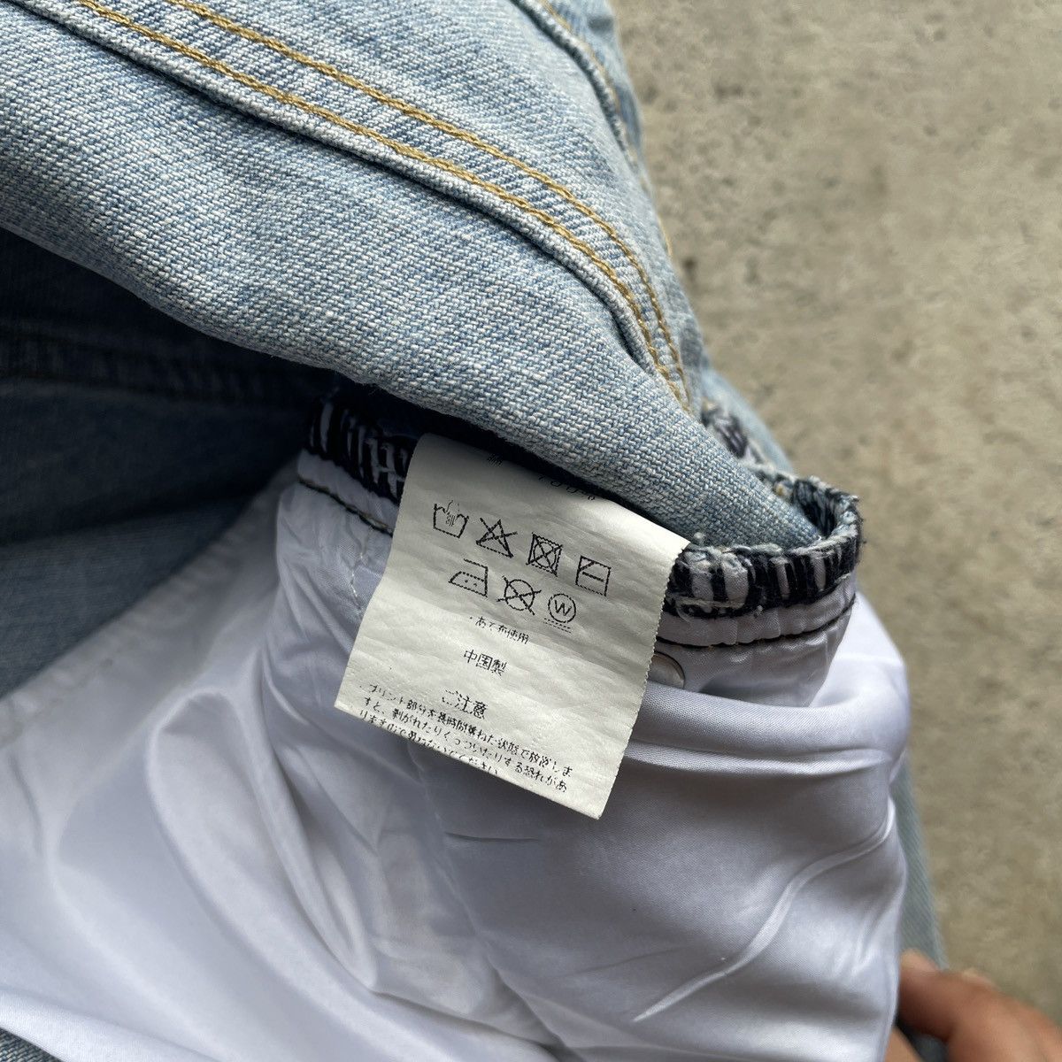 Japanese Brand Vintage Japanese Bootcut Ripped Faded Jeans Flare Denim Pant Size US 34 / EU 50 - 7 Thumbnail