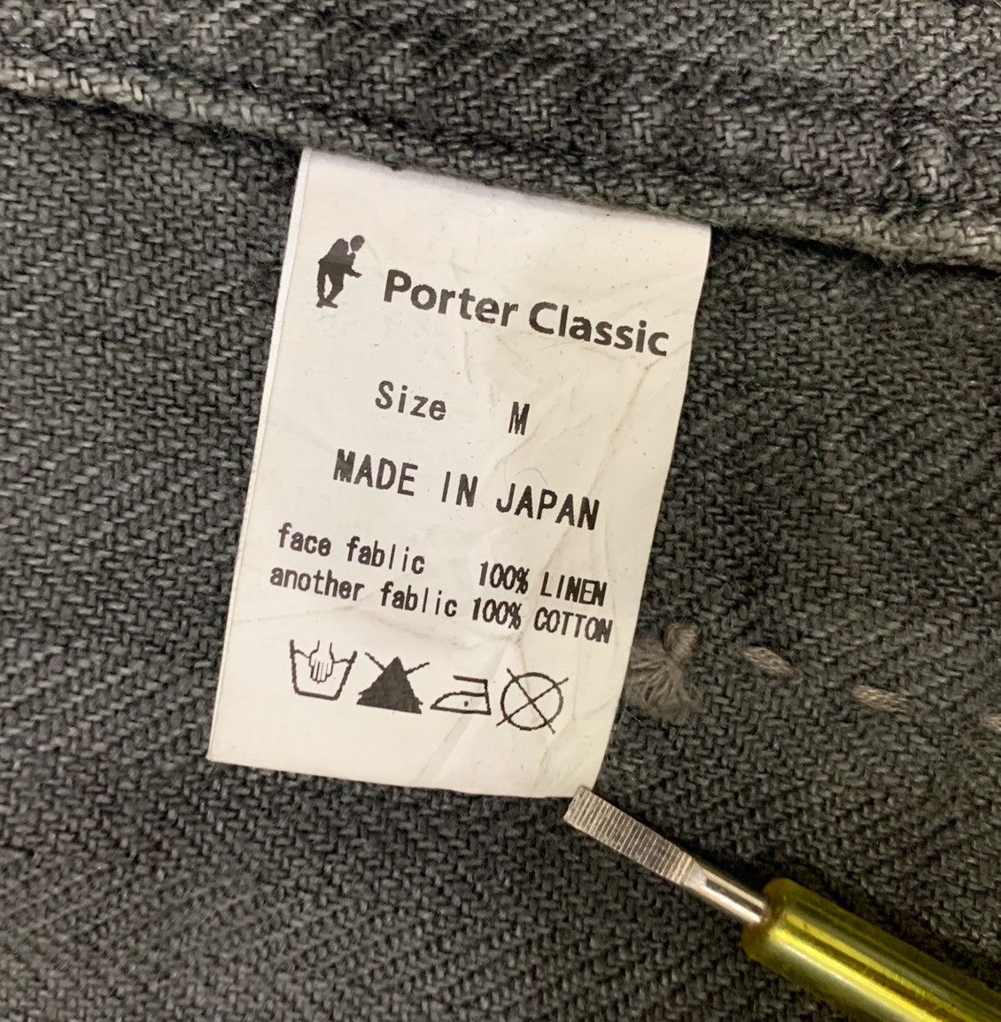 Porter Classic PORTER CLASSIC PATCH FRENCH WORK BORO JACKET SASHIKO Size US M / EU 48-50 / 2 - 18 Thumbnail